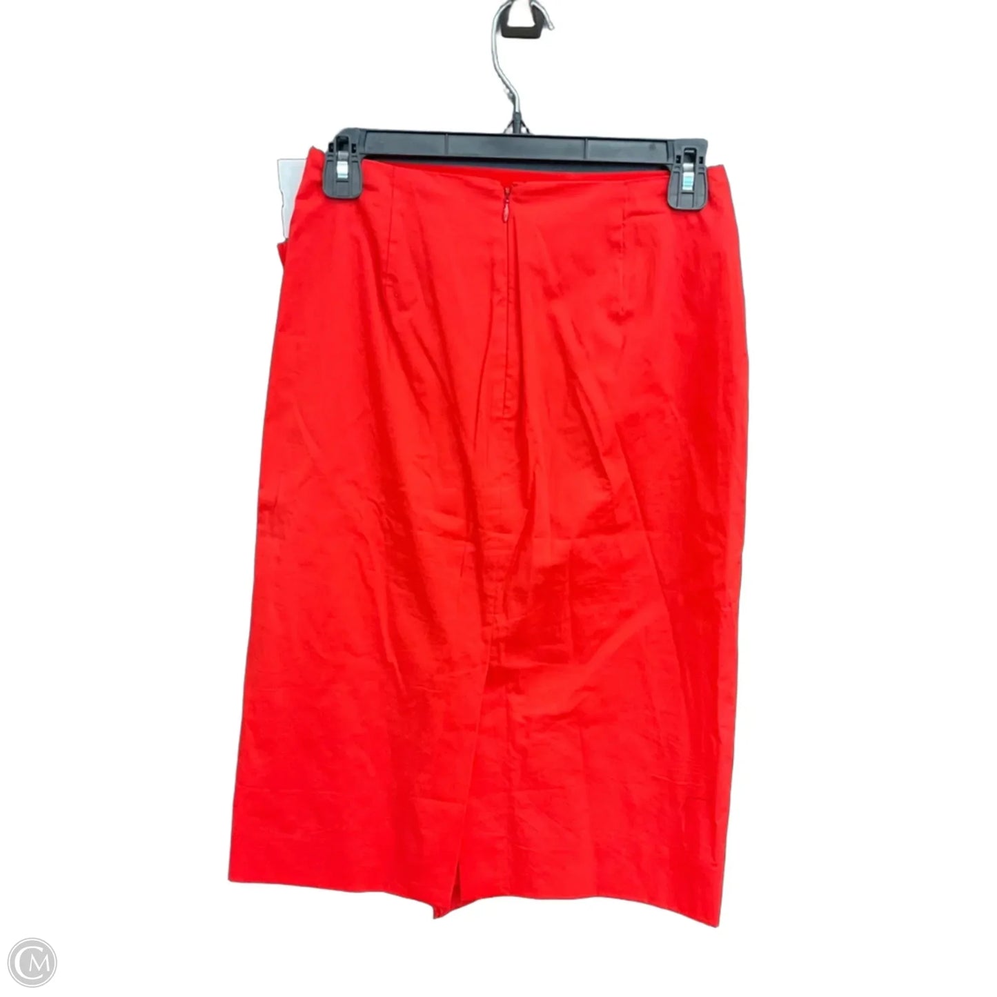 Skirt Midi By J. Crew In Orange, Size: Xxs