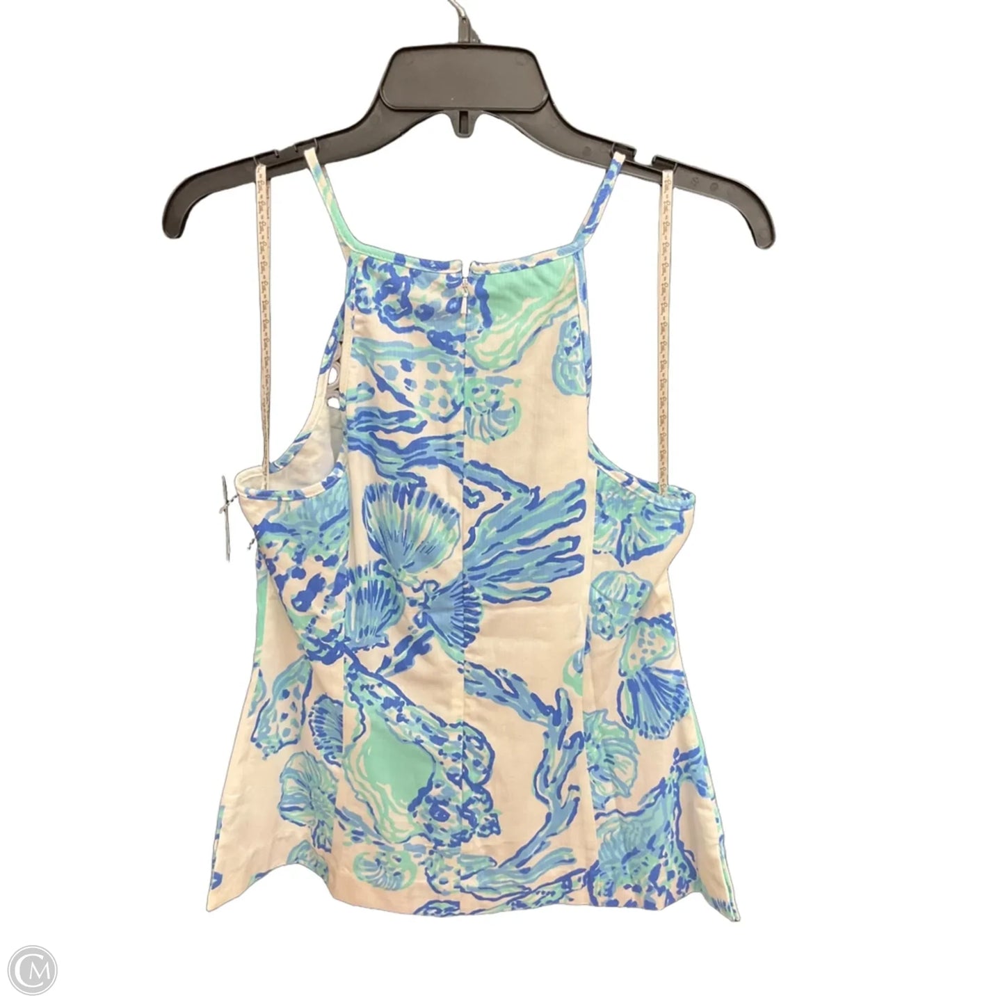 Top Sleeveless Designer By Lilly Pulitzer In Tropical Print, Size: 10