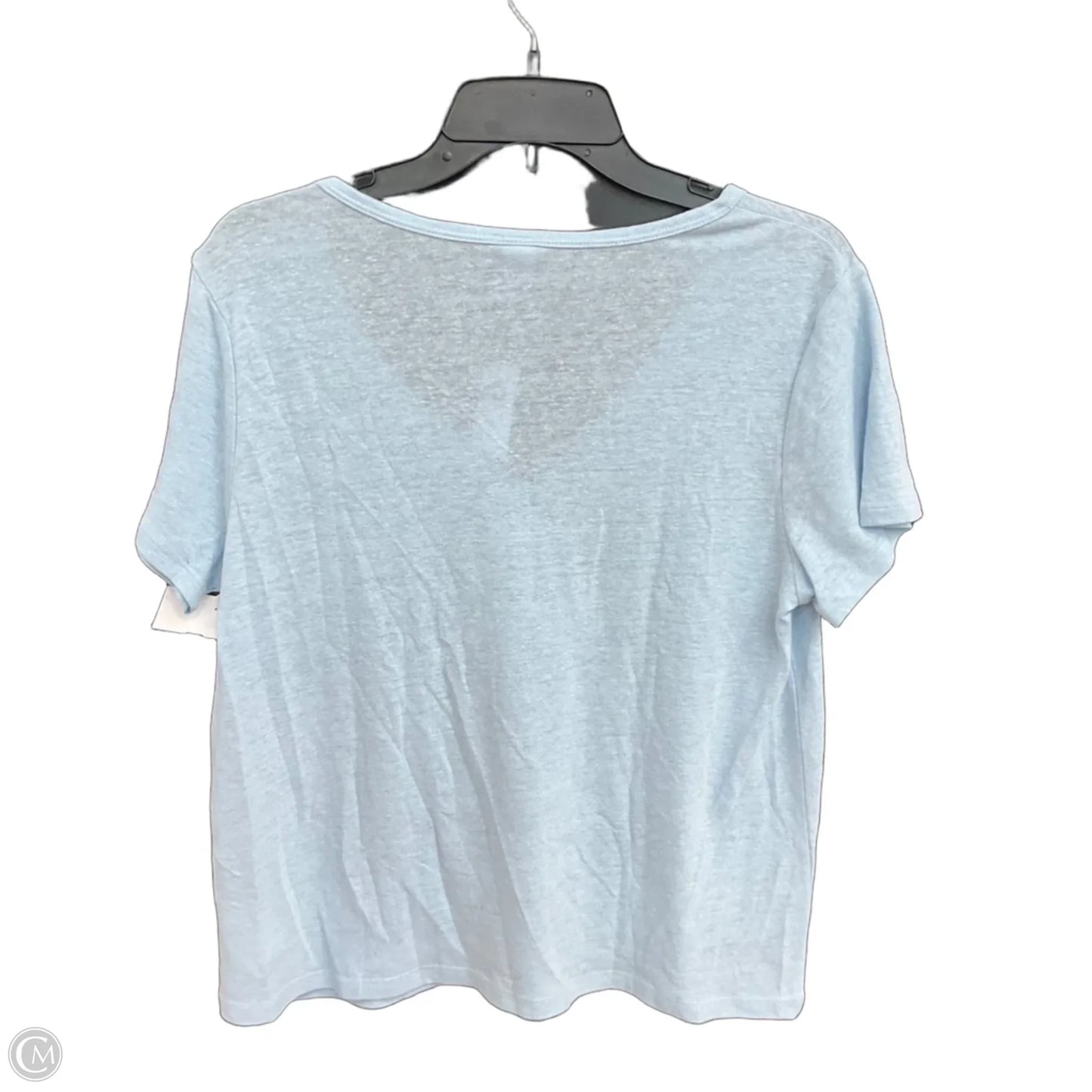 Top Short Sleeve By Old Navy In Blue, Size: M