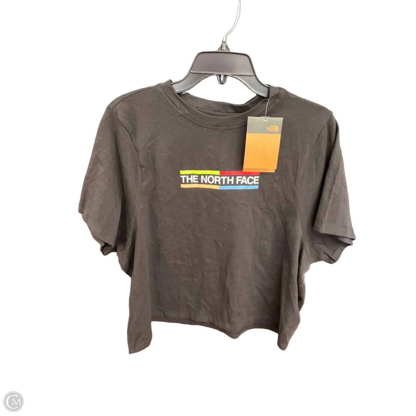 Athletic Top Short Sleeve By The North Face In Black, Size: Xxl