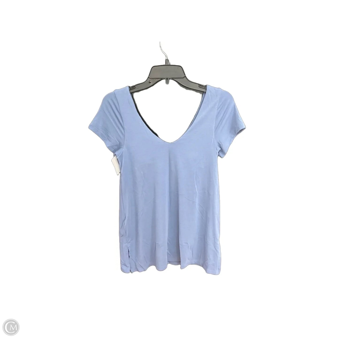Athletic Top Short Sleeve By Athleta In Blue, Size: S