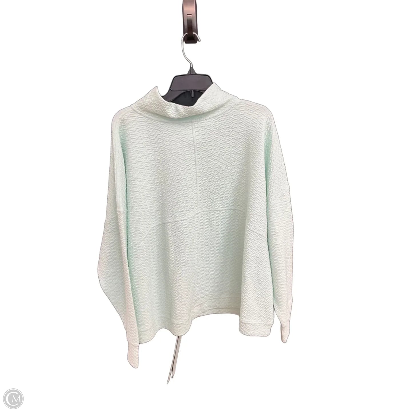 Athletic Sweatshirt Collar By Zella In Green, Size: 3x