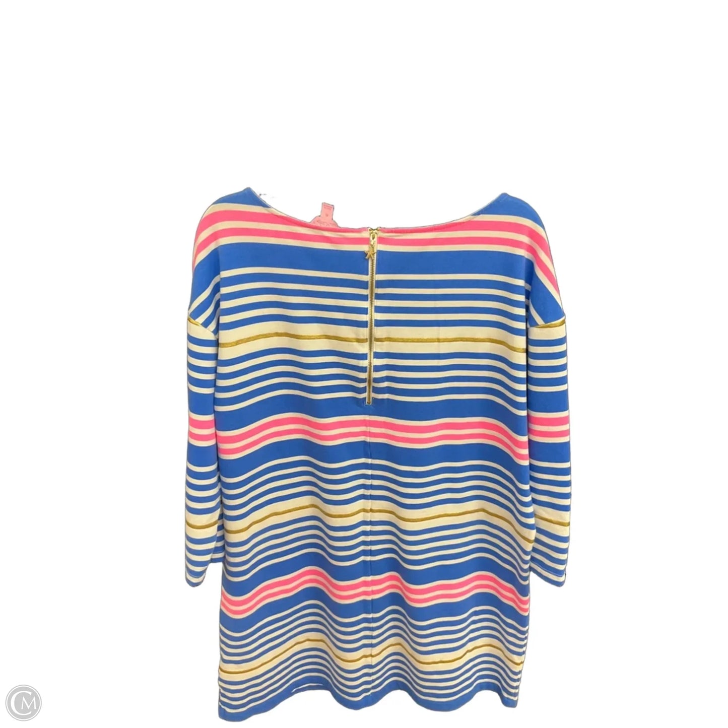 Dress Designer By Lilly Pulitzer In Striped Pattern, Size: Xl