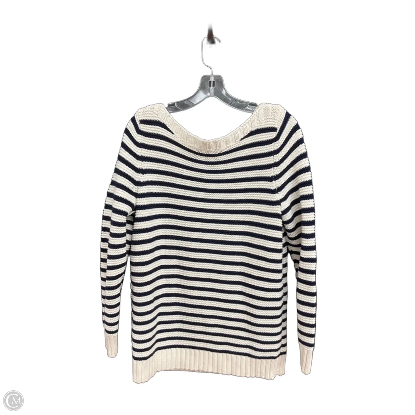 Sweater By Talbots In Striped Pattern, Size: 1x