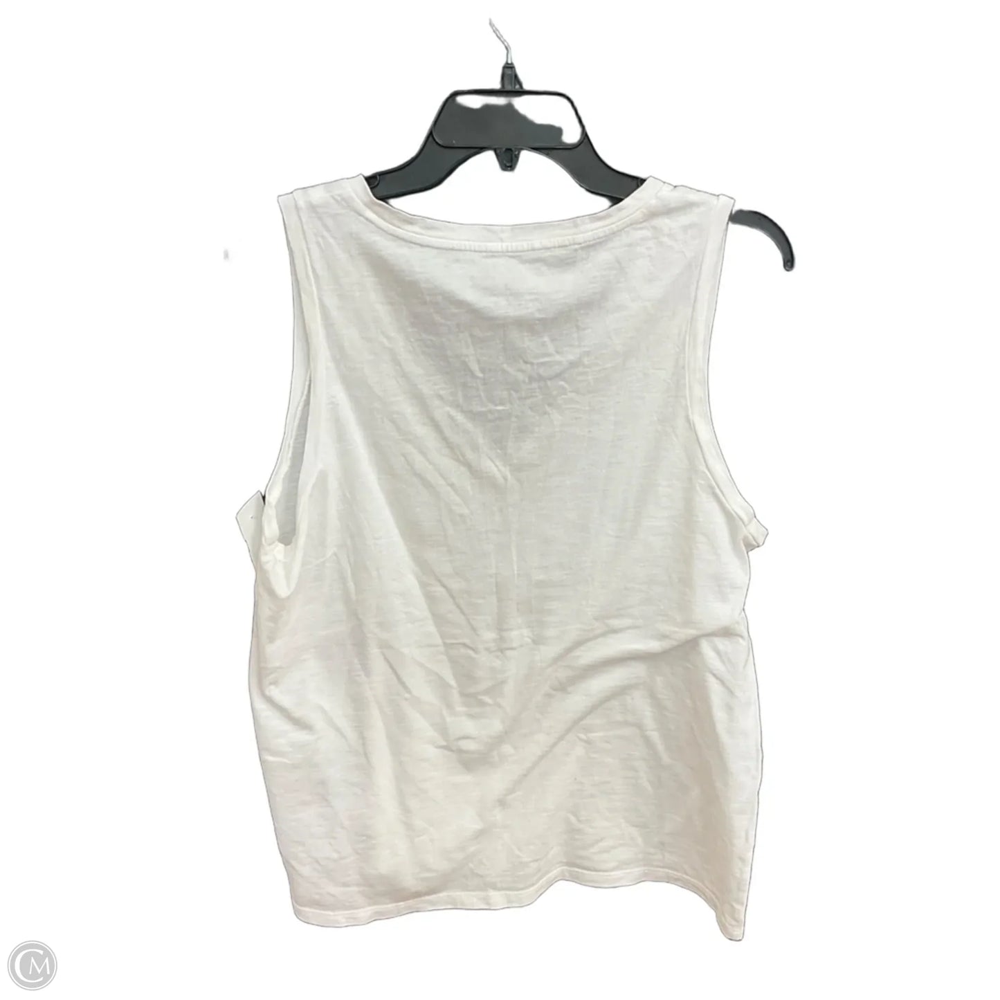 Top Sleeveless By J. Crew In White, Size: M