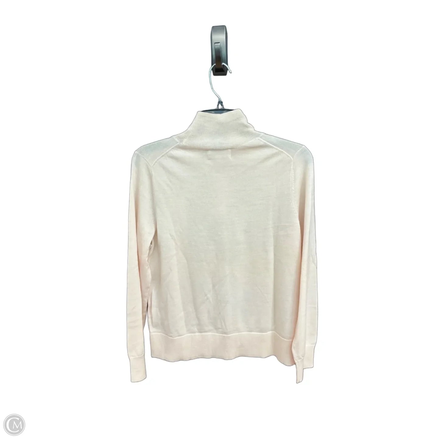 Top Long Sleeve By Banana Republic In Pink, Size: M