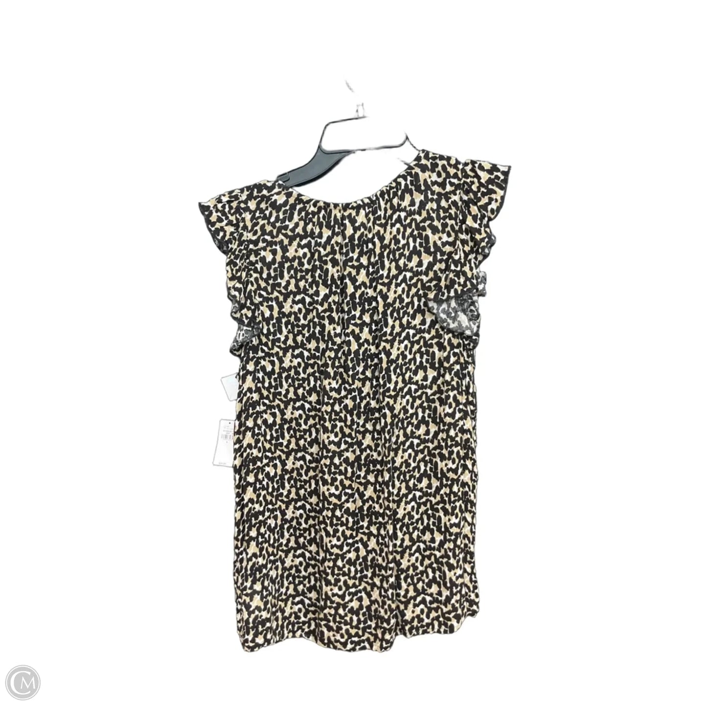 Top Short Sleeve By Old Navy In Black & Brown, Size: S