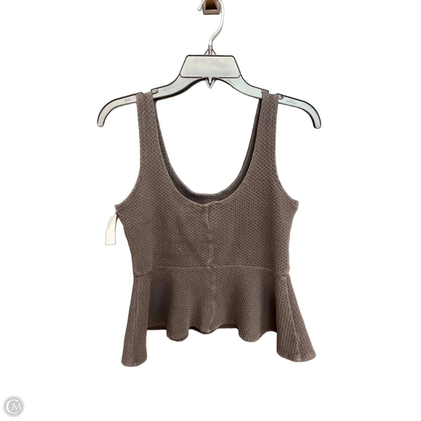 Top Sleeveless By Ganni In Black, Size: S