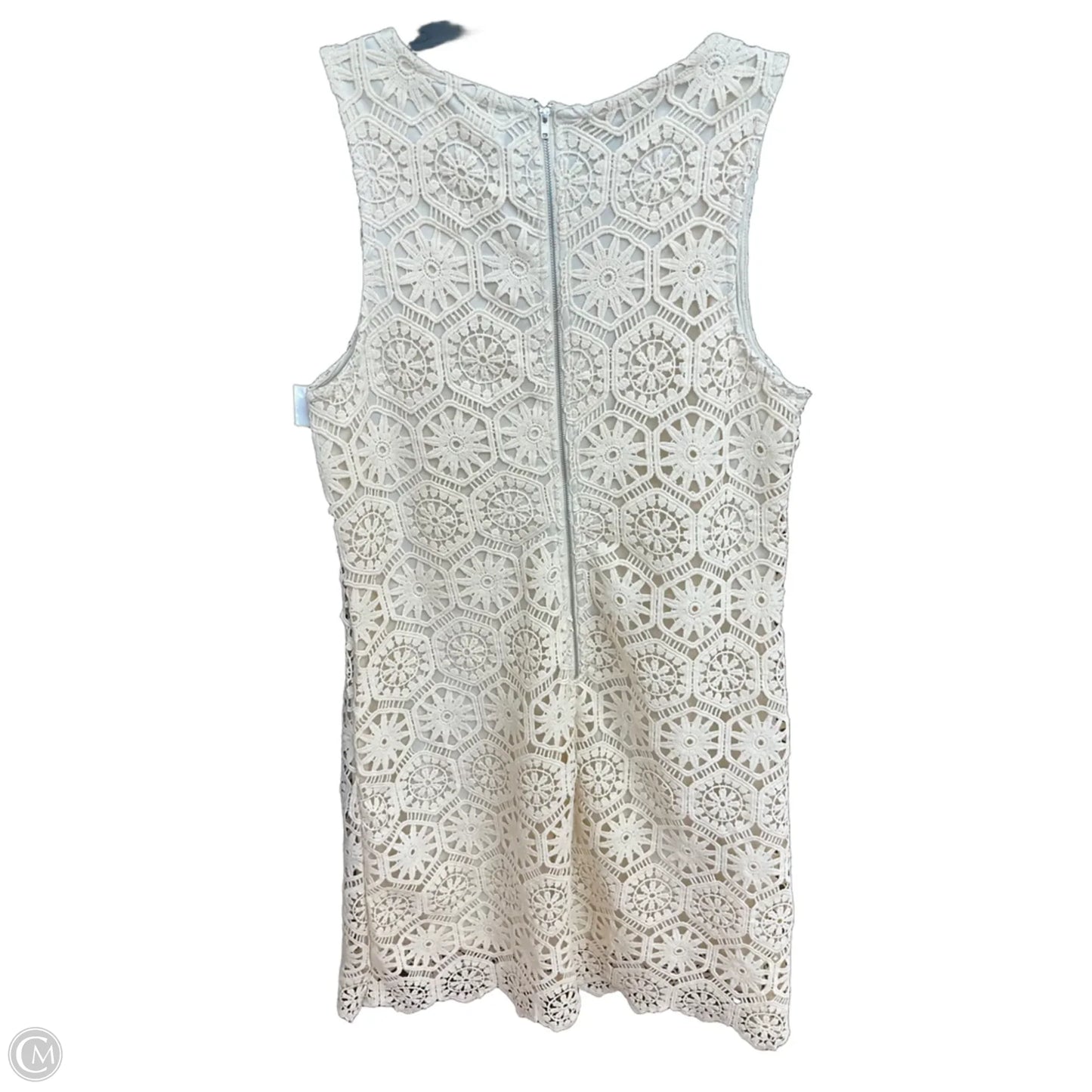 Dress Casual Maxi By Lucky Brand In Cream, Size: L