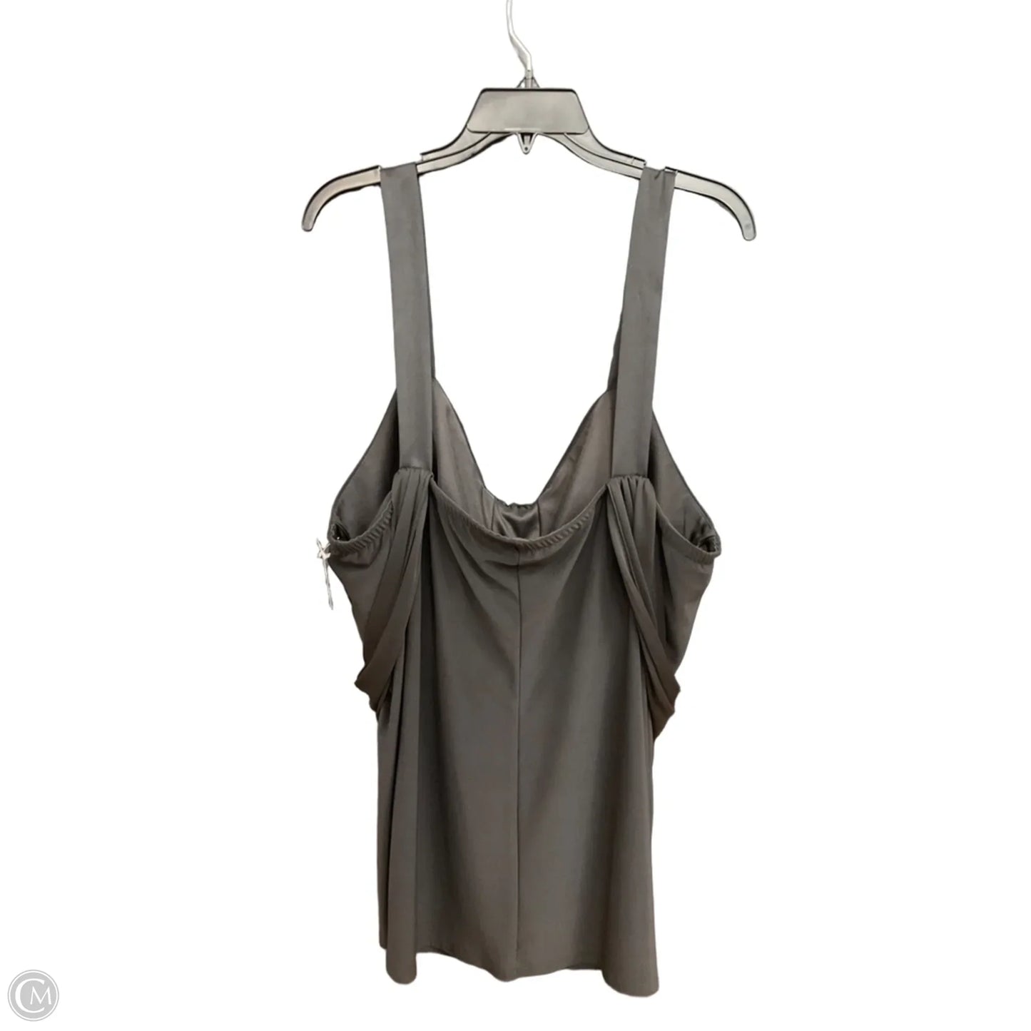 Top Sleeveless By Onyx In Black, Size: 4x