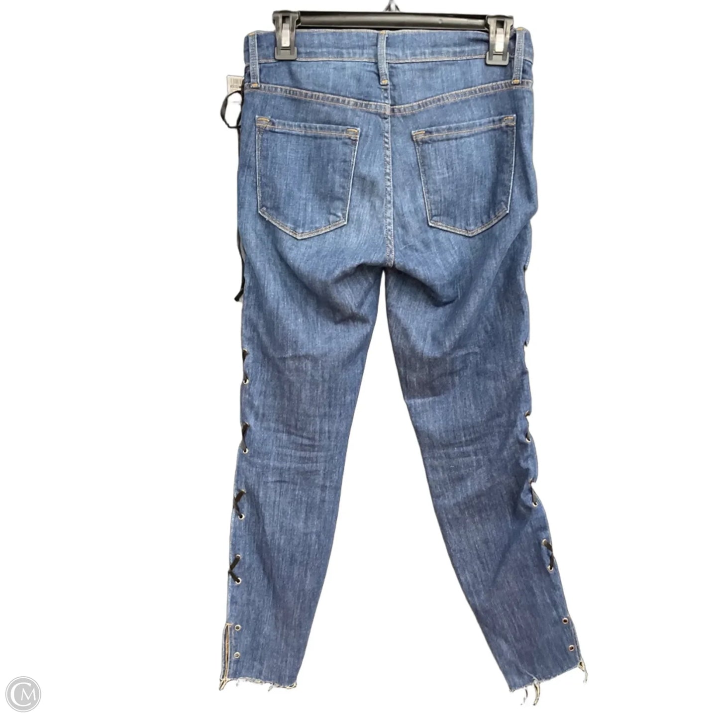 Jeans Skinny By Frame In Blue, Size: 2