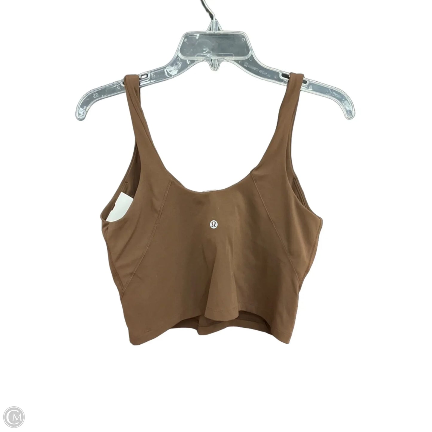 Athletic Bra By Lululemon In Brown, Size: 12