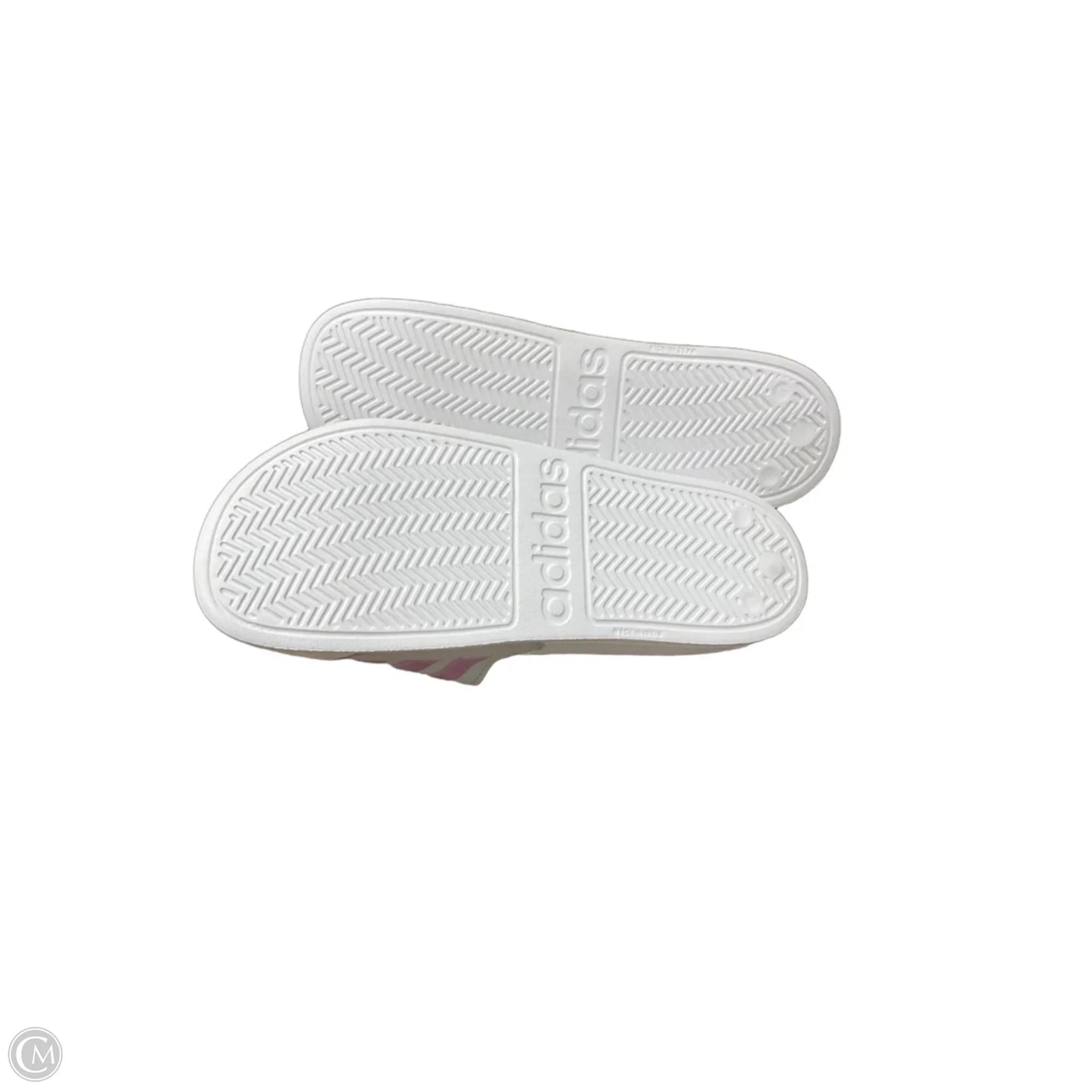 Sandals Flats By Adidas In White, Size: 8