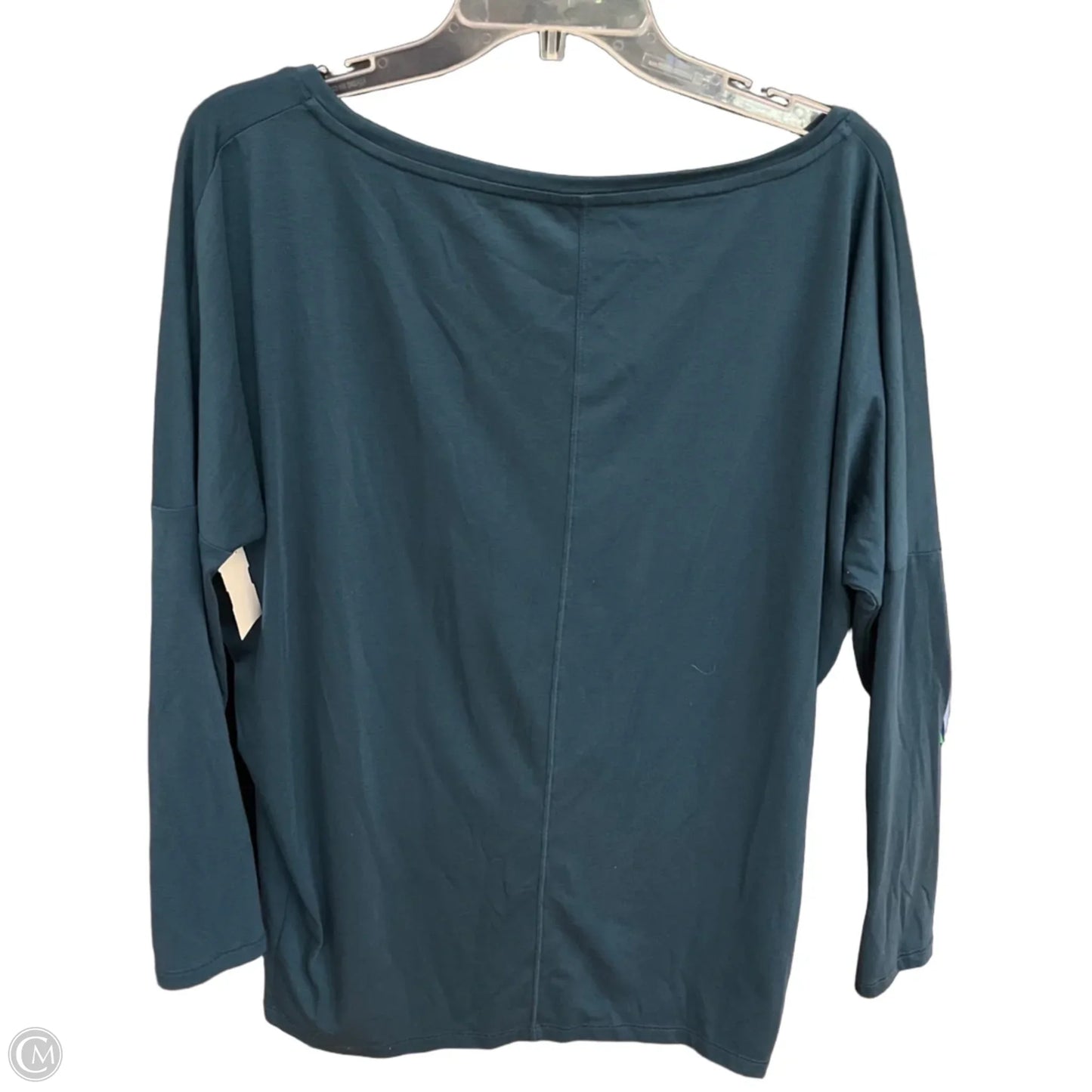 Athletic Top Long Sleeve Collar By Athleta In Blue, Size: S