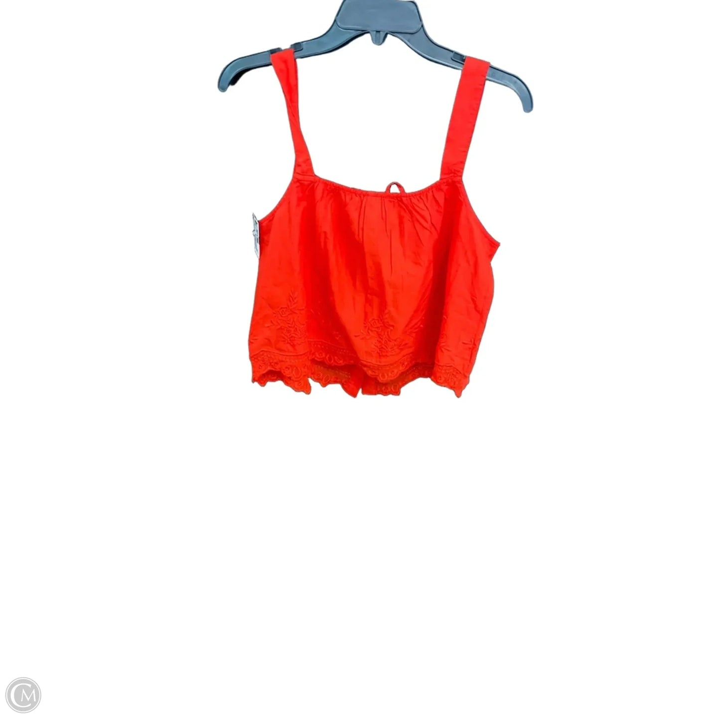 Top Sleeveless By Old Navy In Red, Size: M