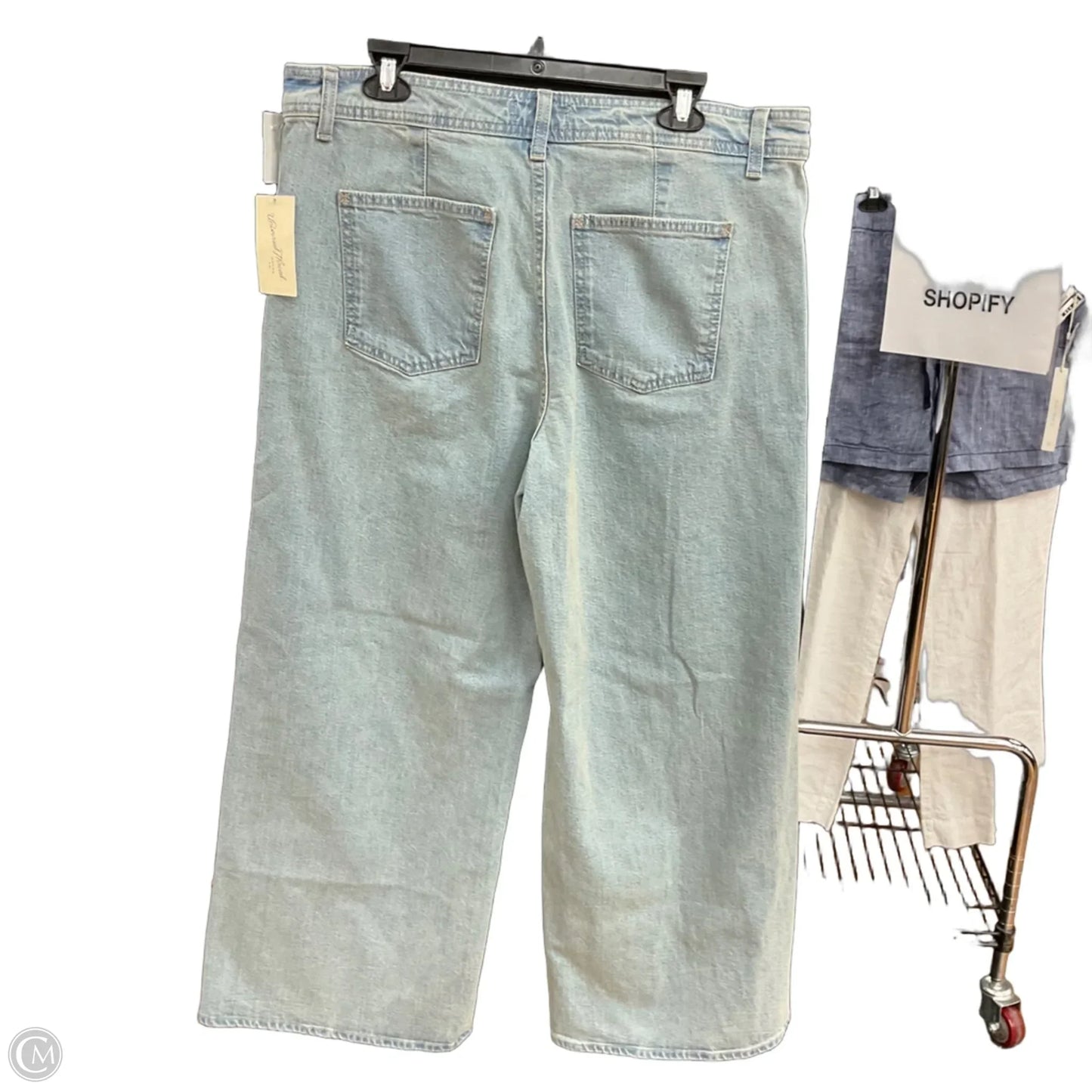 Jeans Wide Leg By Universal Thread In Blue, Size: 16