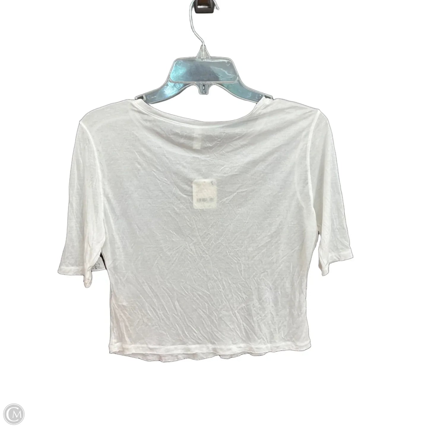 Top Short Sleeve By Free People In White, Size: Sp