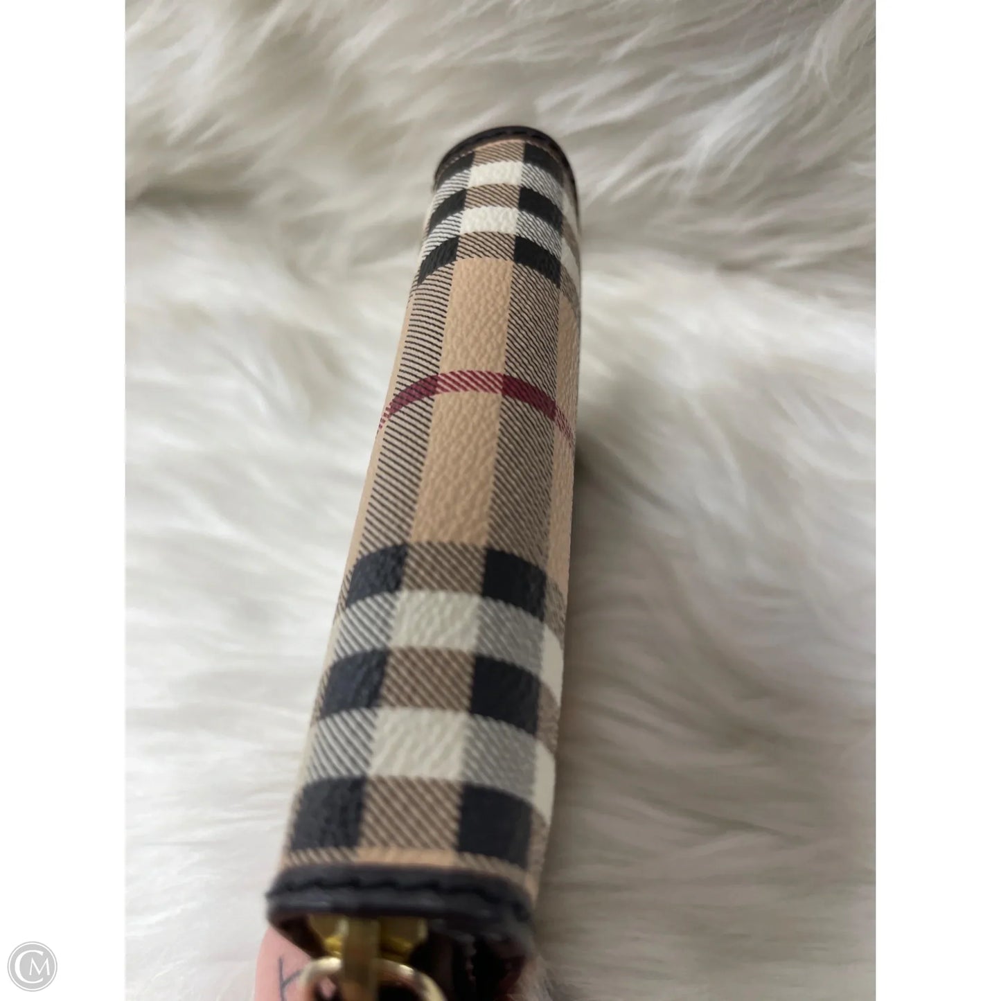 Wallet Luxury Designer By Burberry, Size: Medium