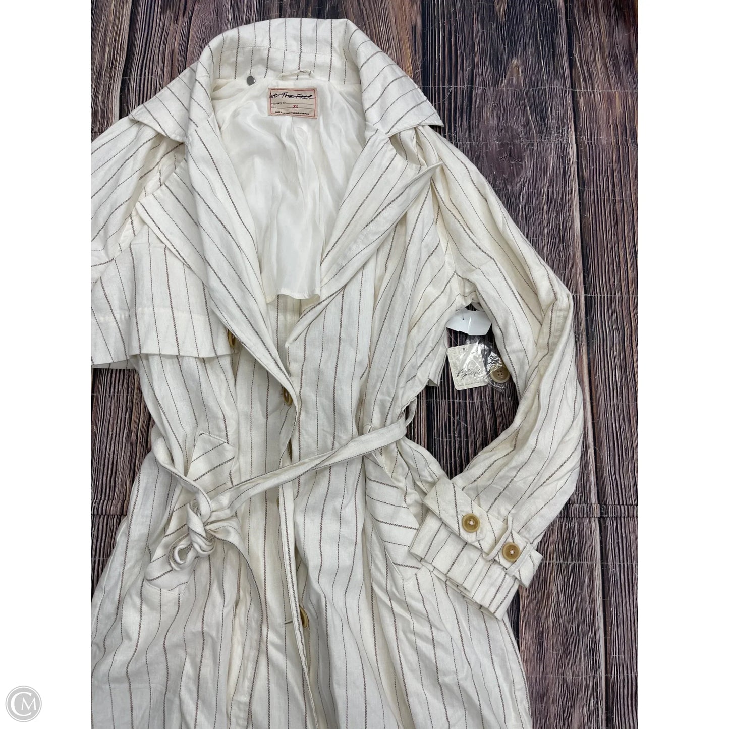 Jacket Other By We The Free In Cream, Size: Xs