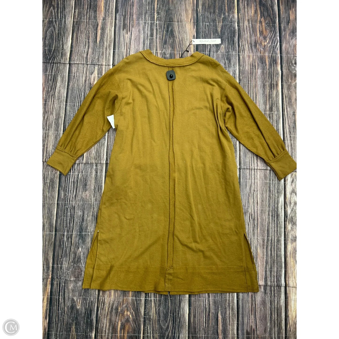 Dress Casual Midi By Mustard Seed In Brown, Size: M