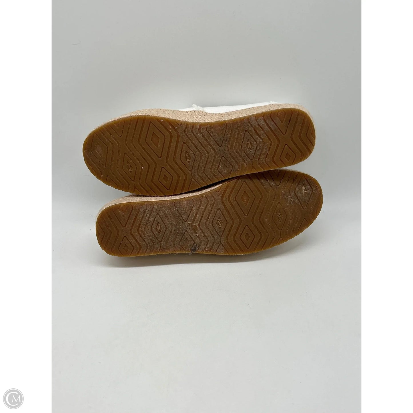 Shoes Flats By Toms In White, Size: 10