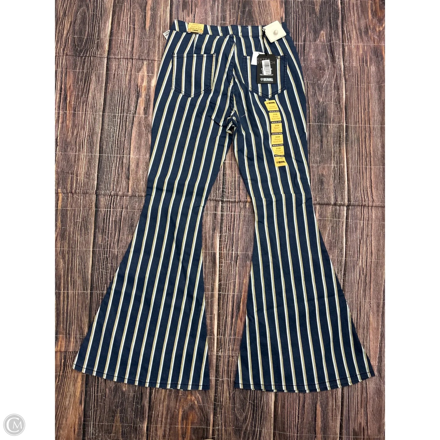 Jeans Flared By Clothes Mentor In Blue, Size: 12