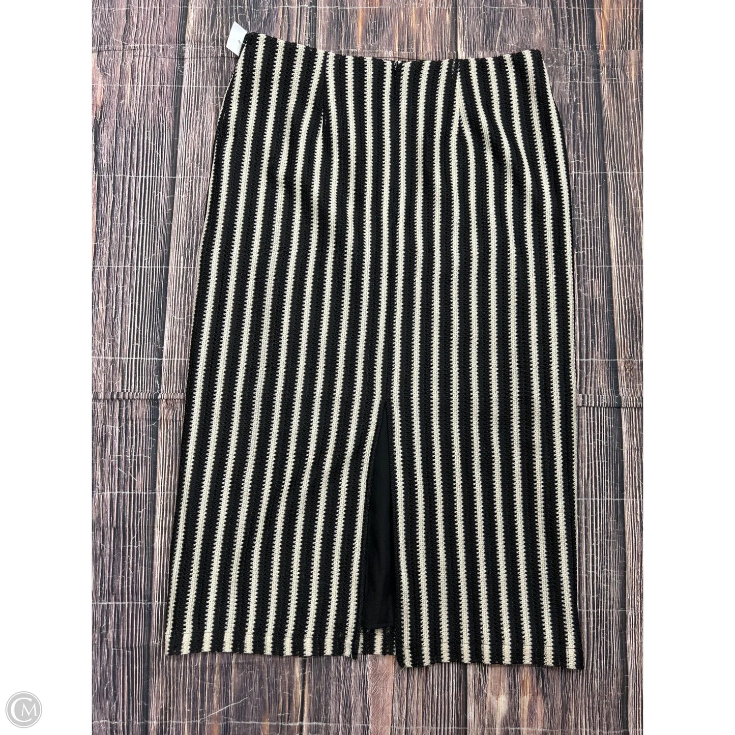 Skirt Maxi By Loft In Black, Size: 10