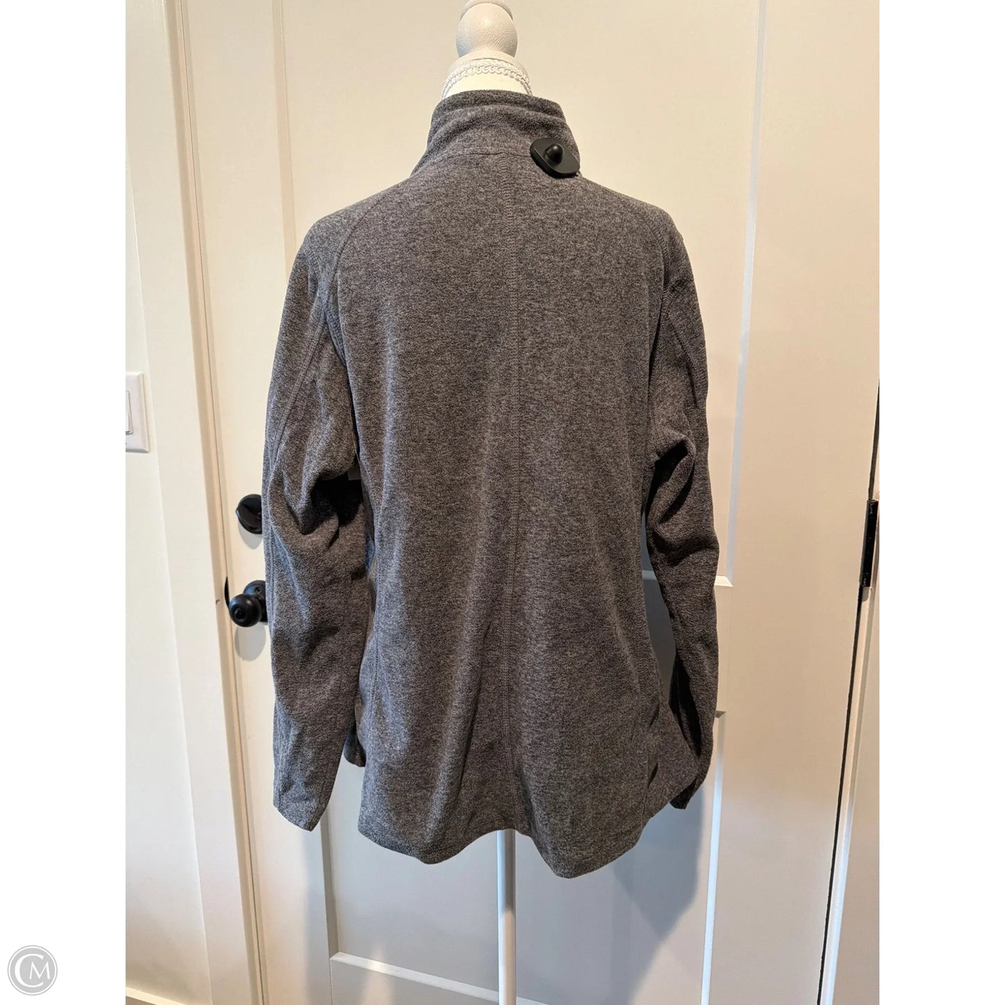 Jacket Fleece By Port Authority In Grey, Size: Xl