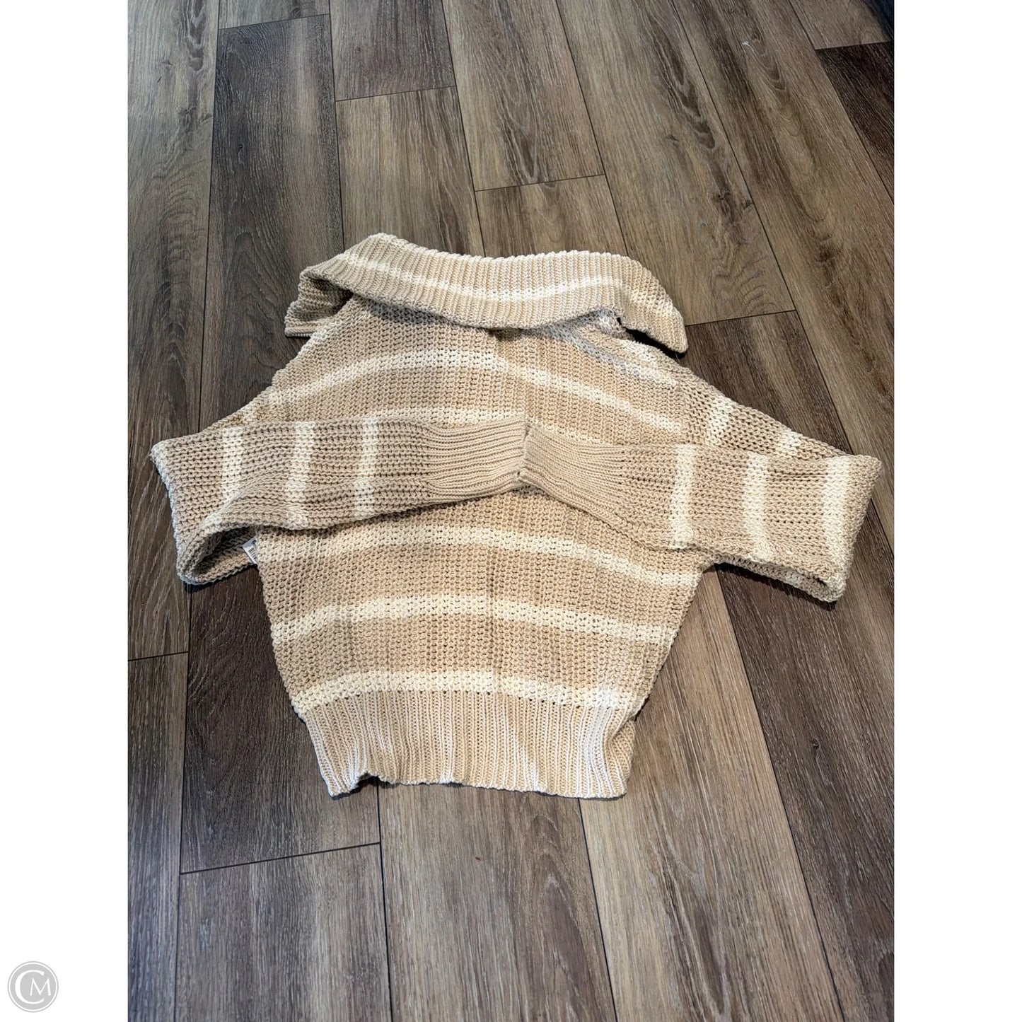 Sweater By American Eagle In Tan, Size: M