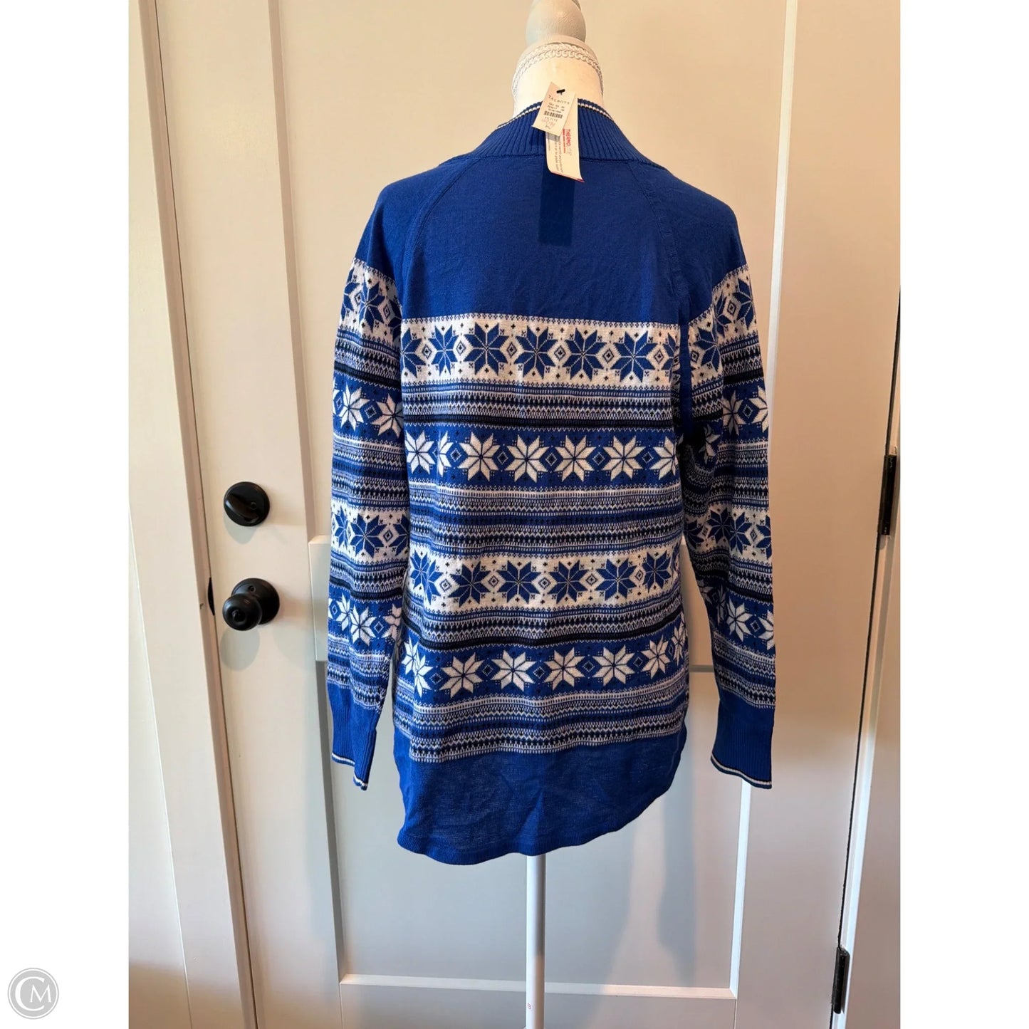 Sweater By Talbots In Blue, Size: Lp