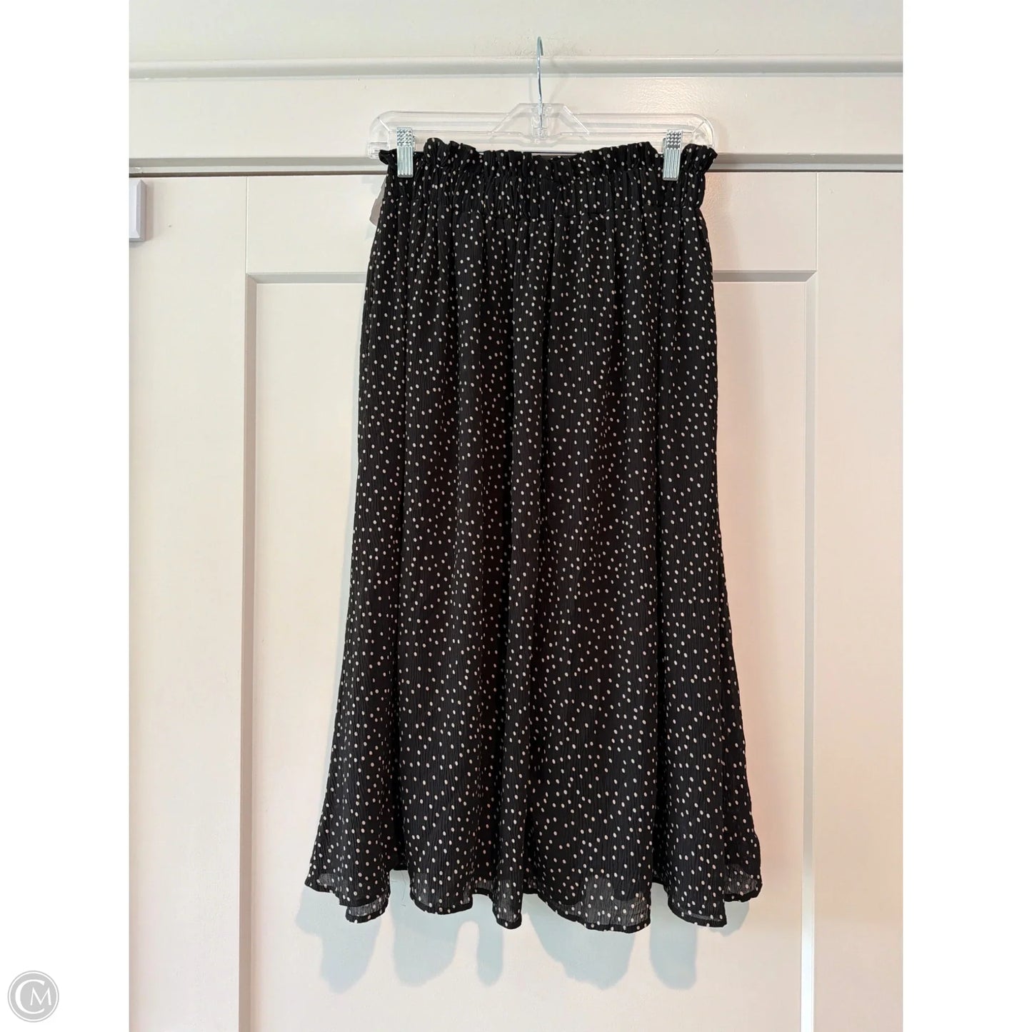 Skirt Maxi By L Love In Polkadot Pattern, Size: M