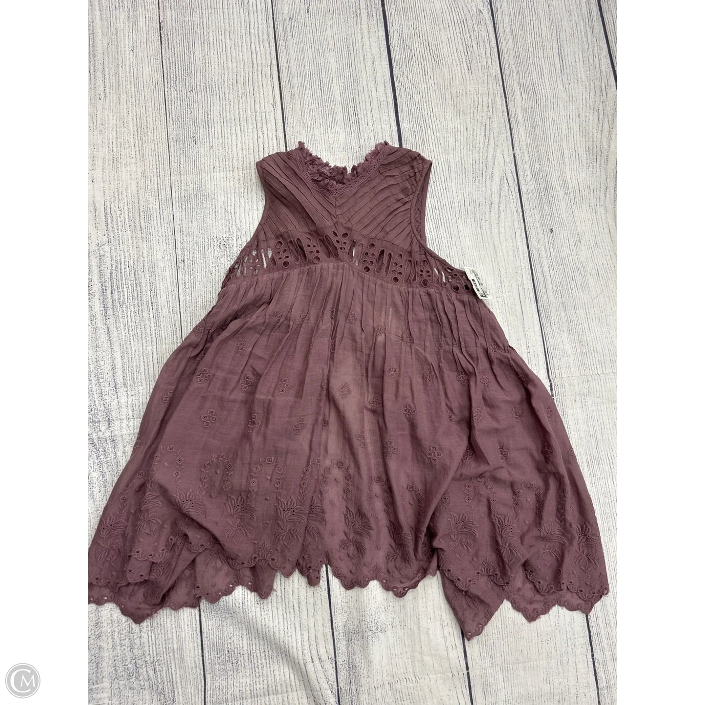 Tank Top By Free People In Purple, Size: Xs