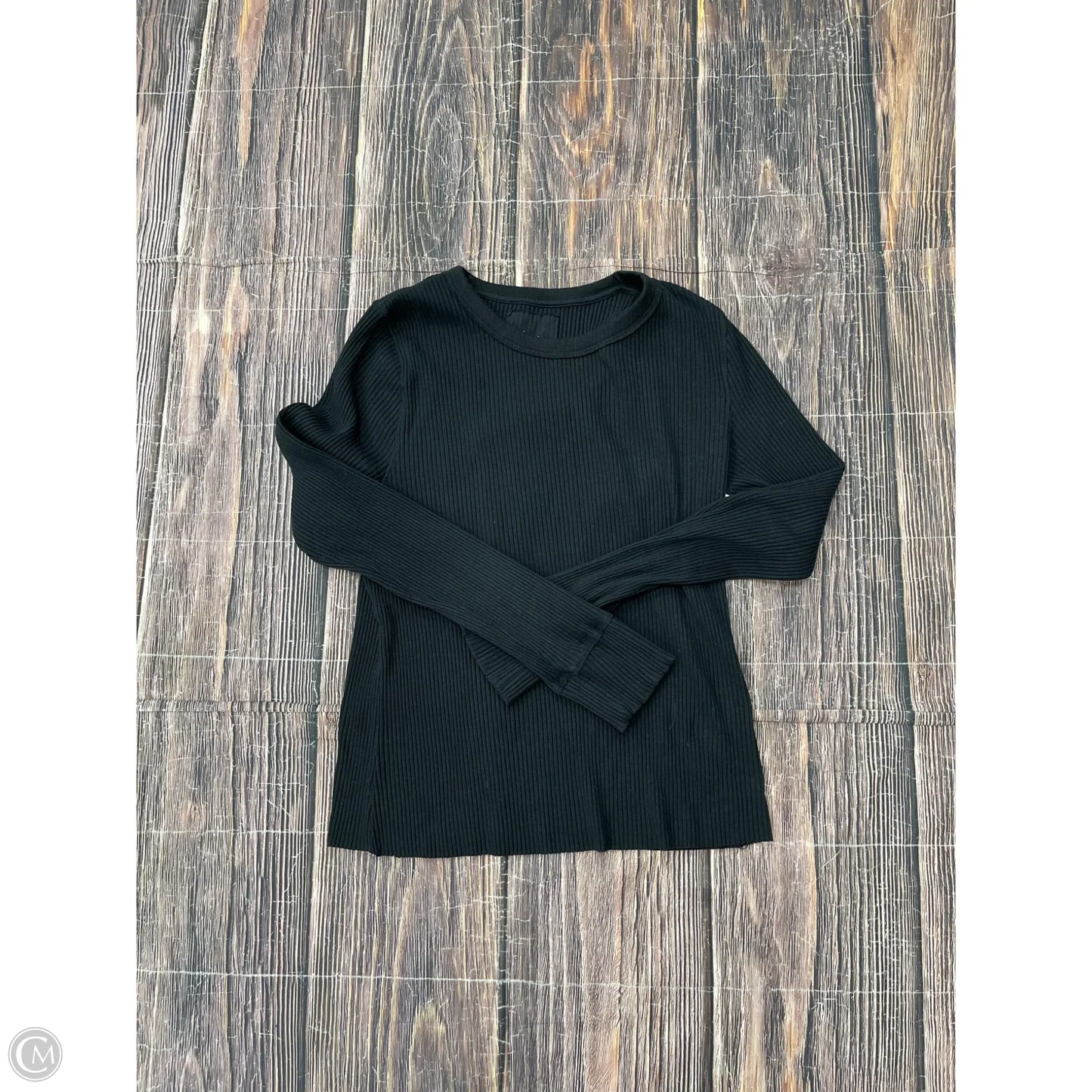 Top Long Sleeve By Aerie In Black, Size: Xl