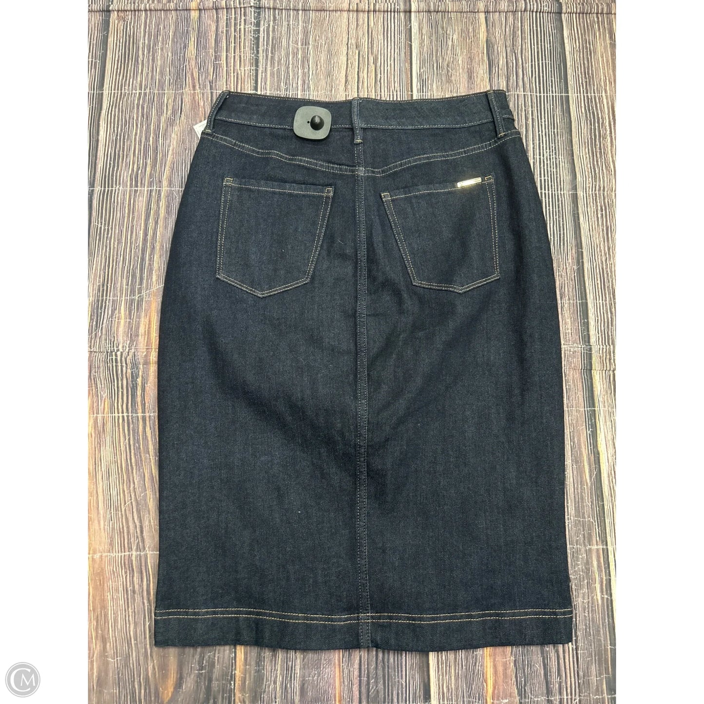 Skirt Midi By White House Black Market In Blue, Size: 4