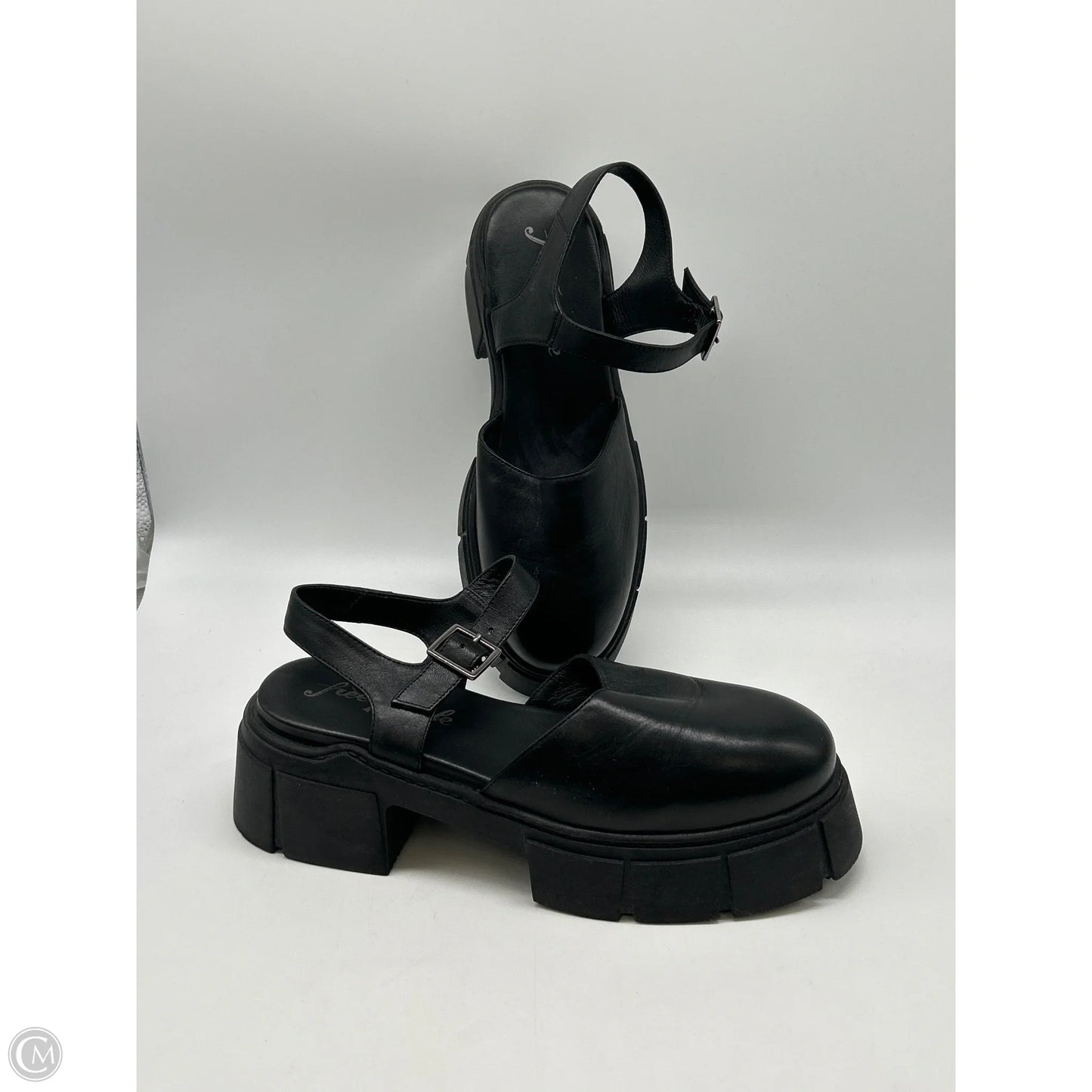 Shoes Heels Block By Free People In Black, Size: 8