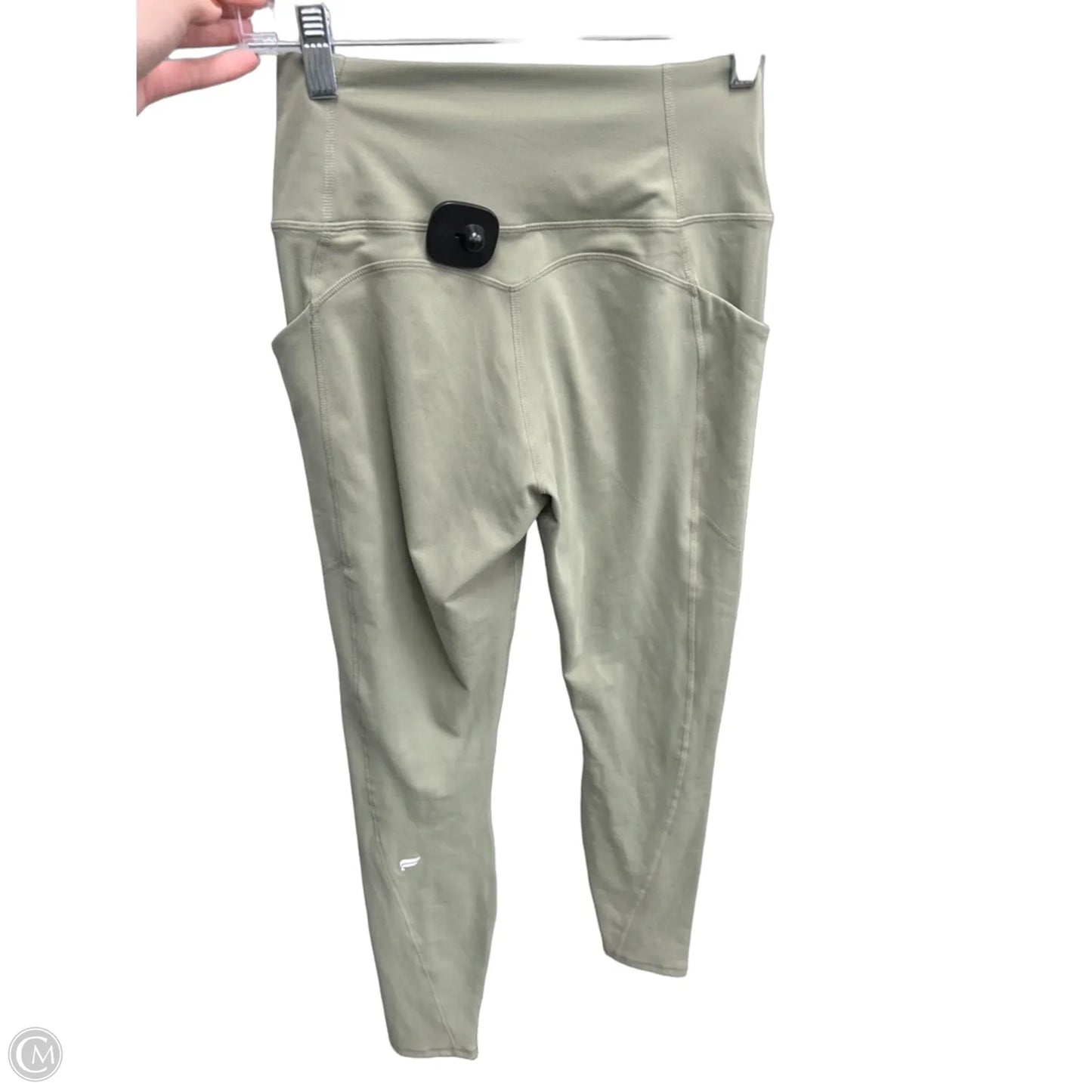 Athletic Leggings By Fabletics In Green, Size: M