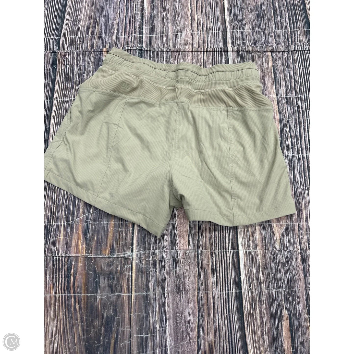Athletic Shorts By Lululemon In Tan, Size: 6