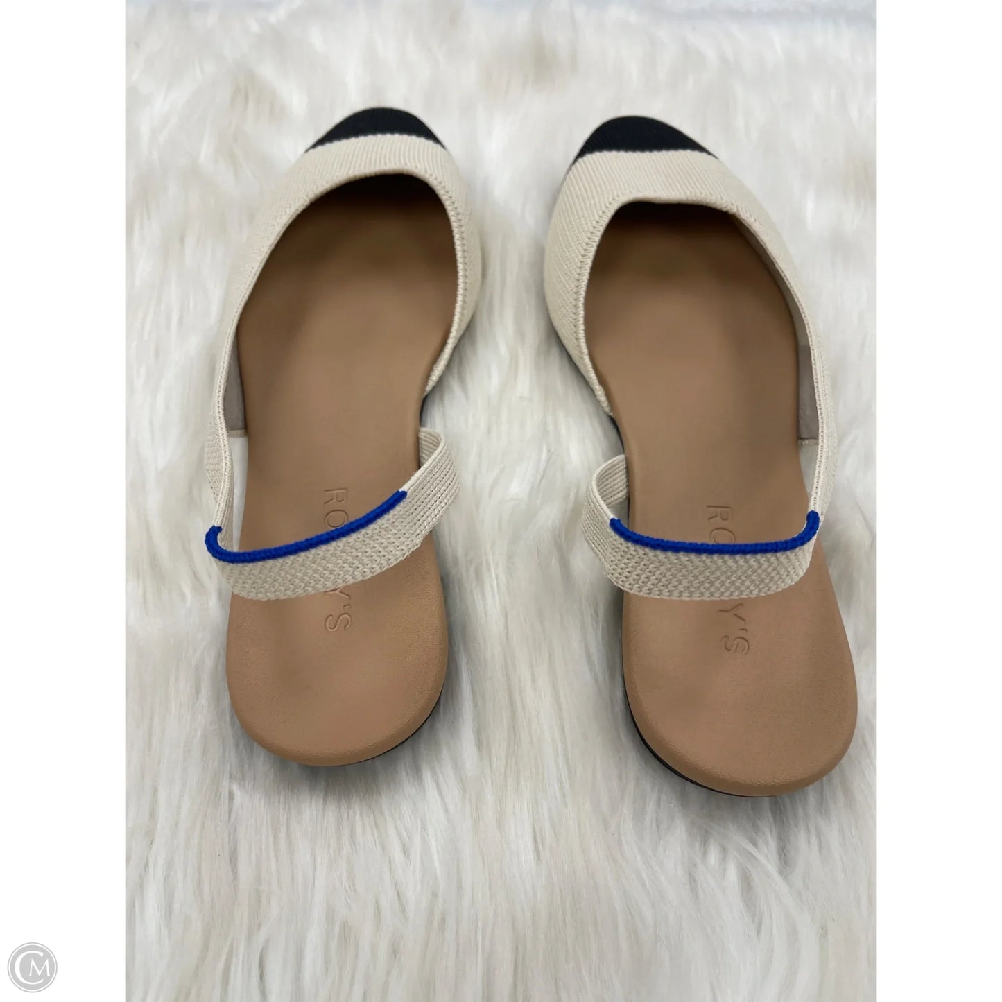 Shoes Flats By Rothys In Cream, Size: 8