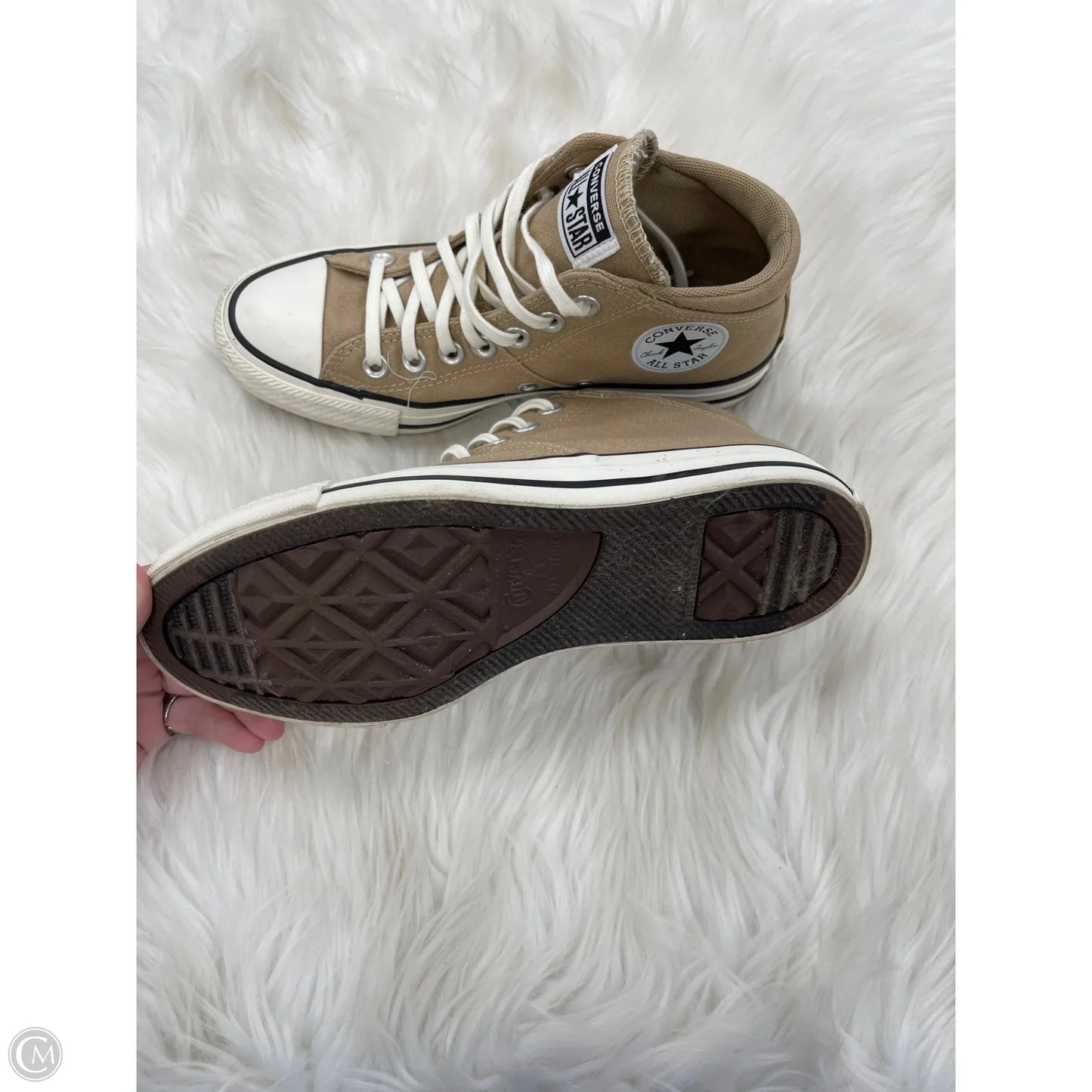 Shoes Sneakers By Converse In Tan, Size: 7