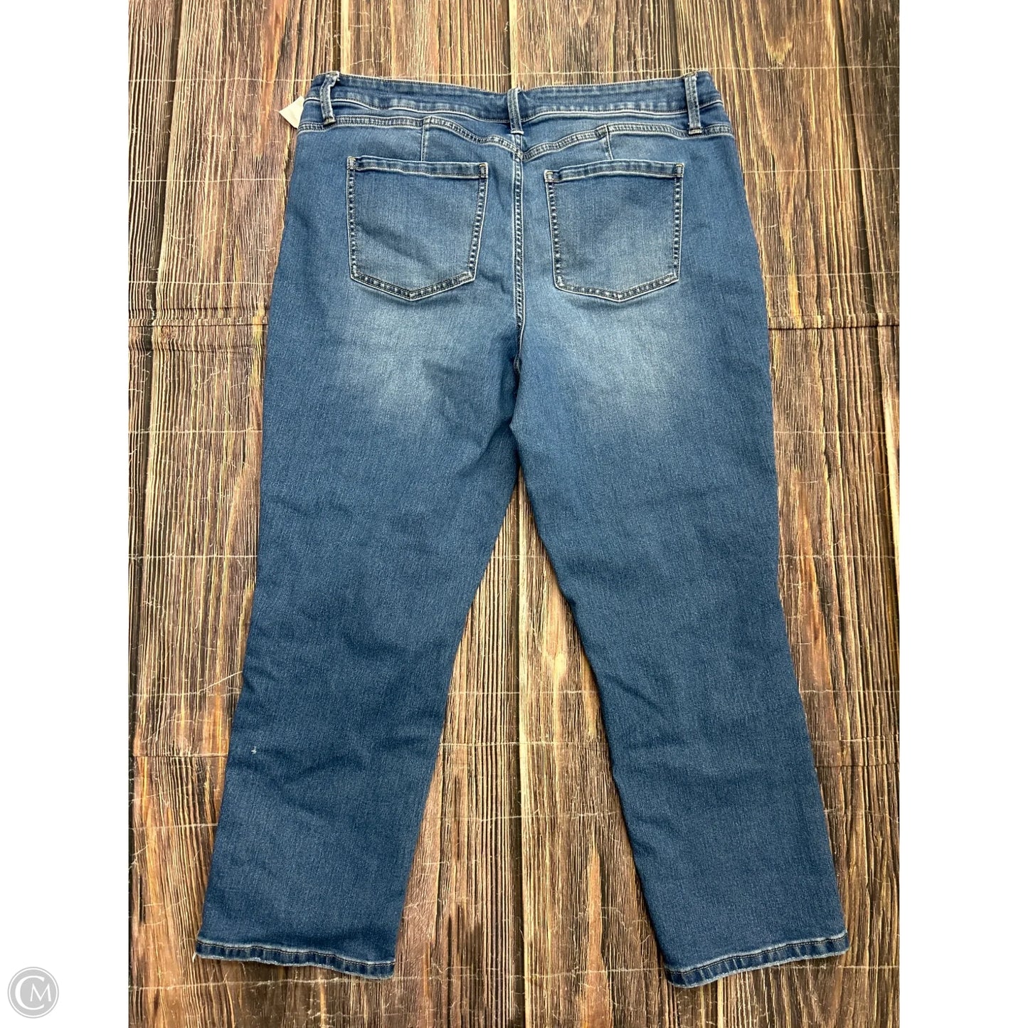 Jeans Straight By Maurices In Blue, Size: 18