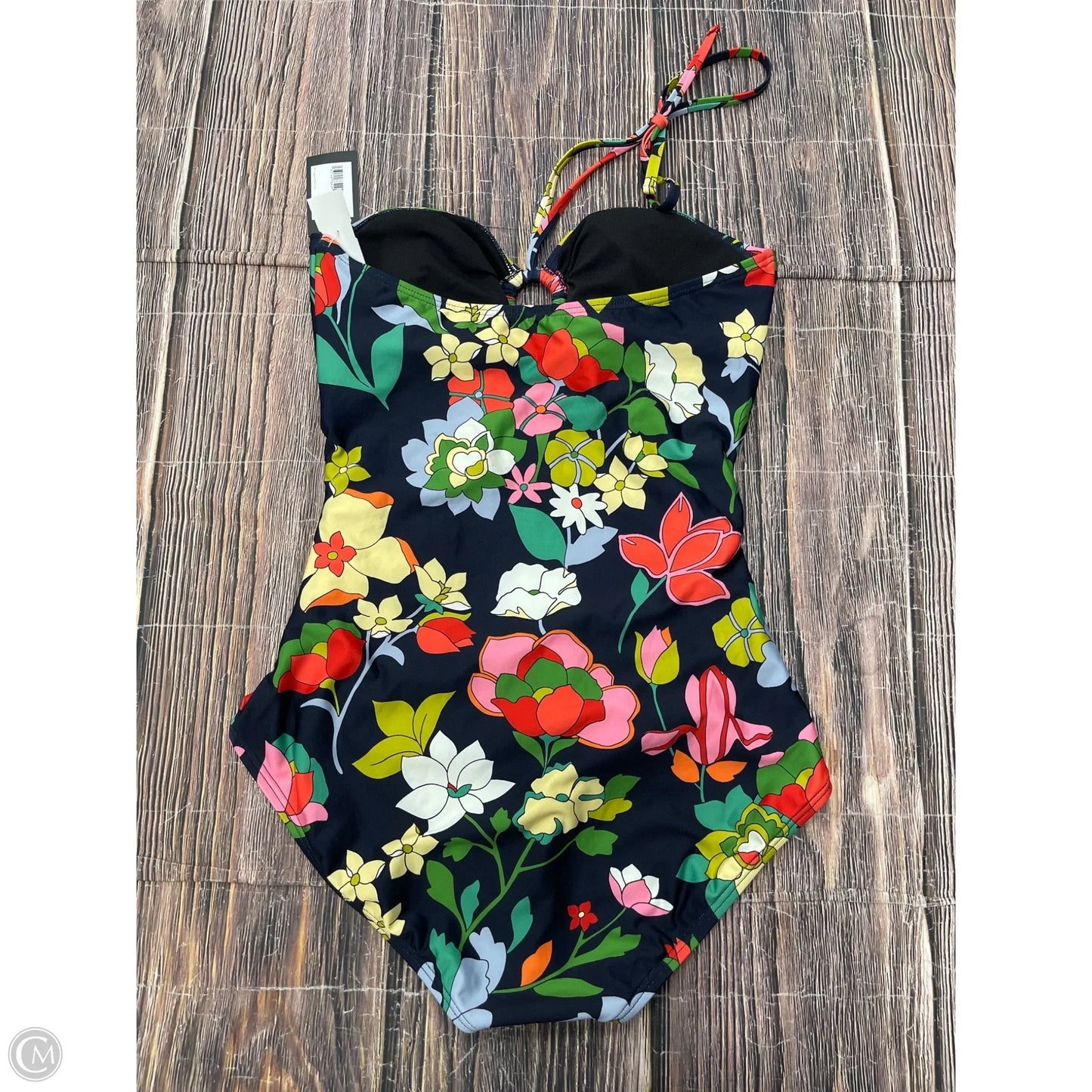 Swimsuit Designer By Kate Spade In Floral Print, Size: Xl