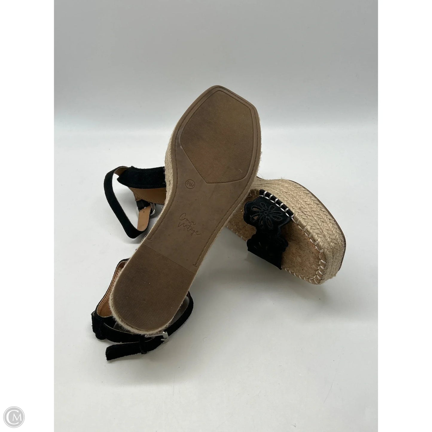 Sandals Flats By Crown Vintage In Brown, Size: 9.5