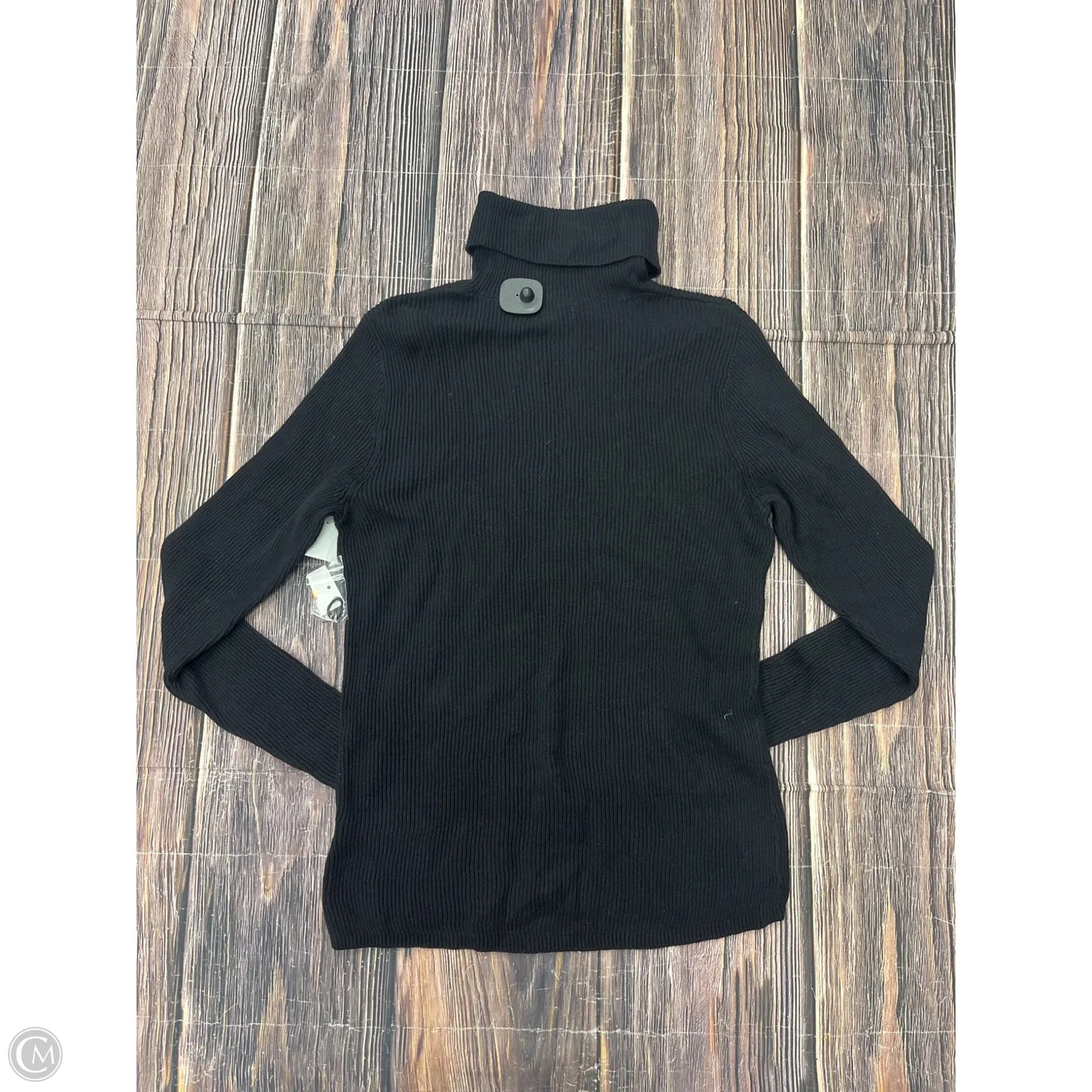 Sweater By Croft And Barrow In Black, Size: M