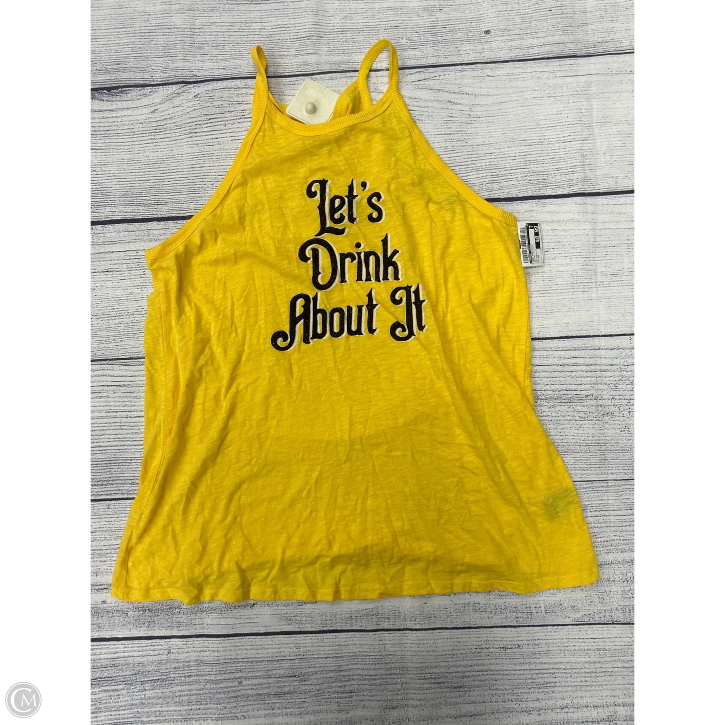 Tank Top By Torrid In Yellow, Size: 2x