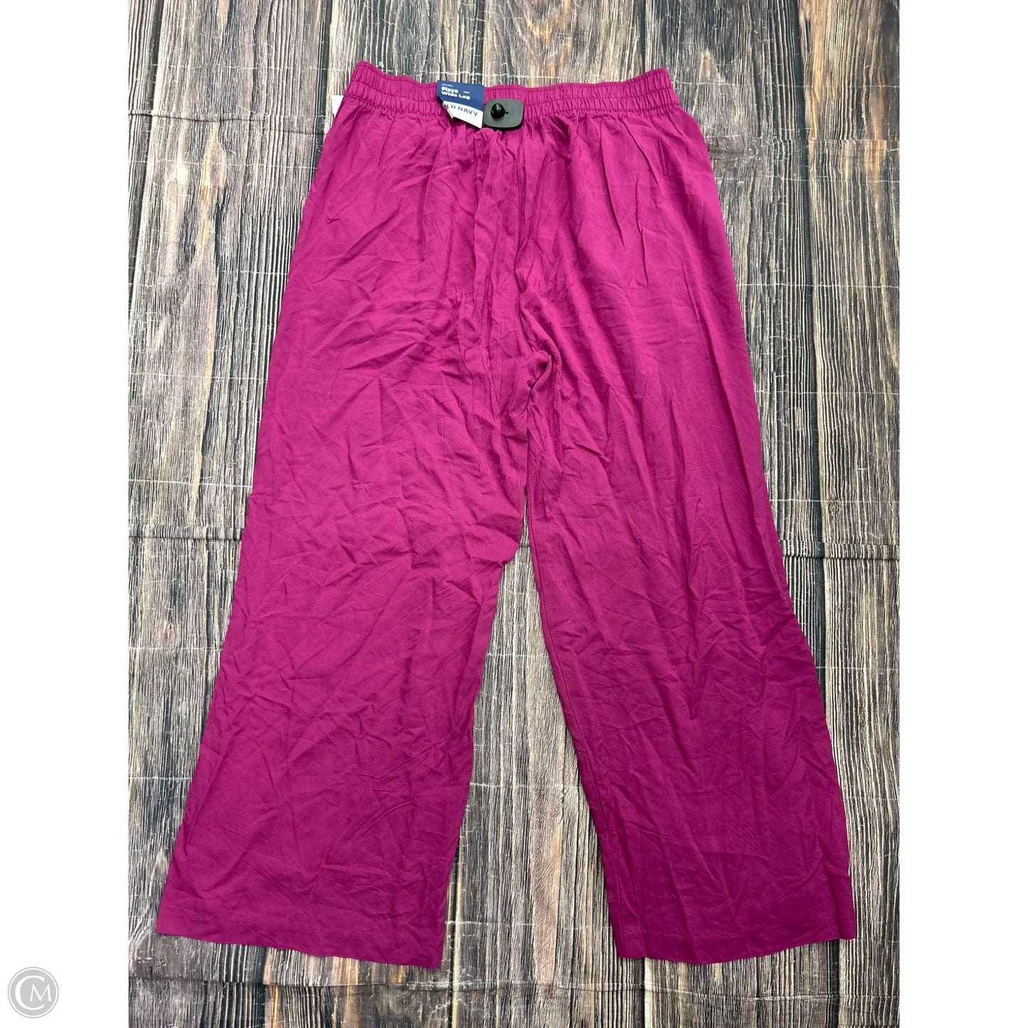 Pants Wide Leg By Old Navy In Pink, Size: L