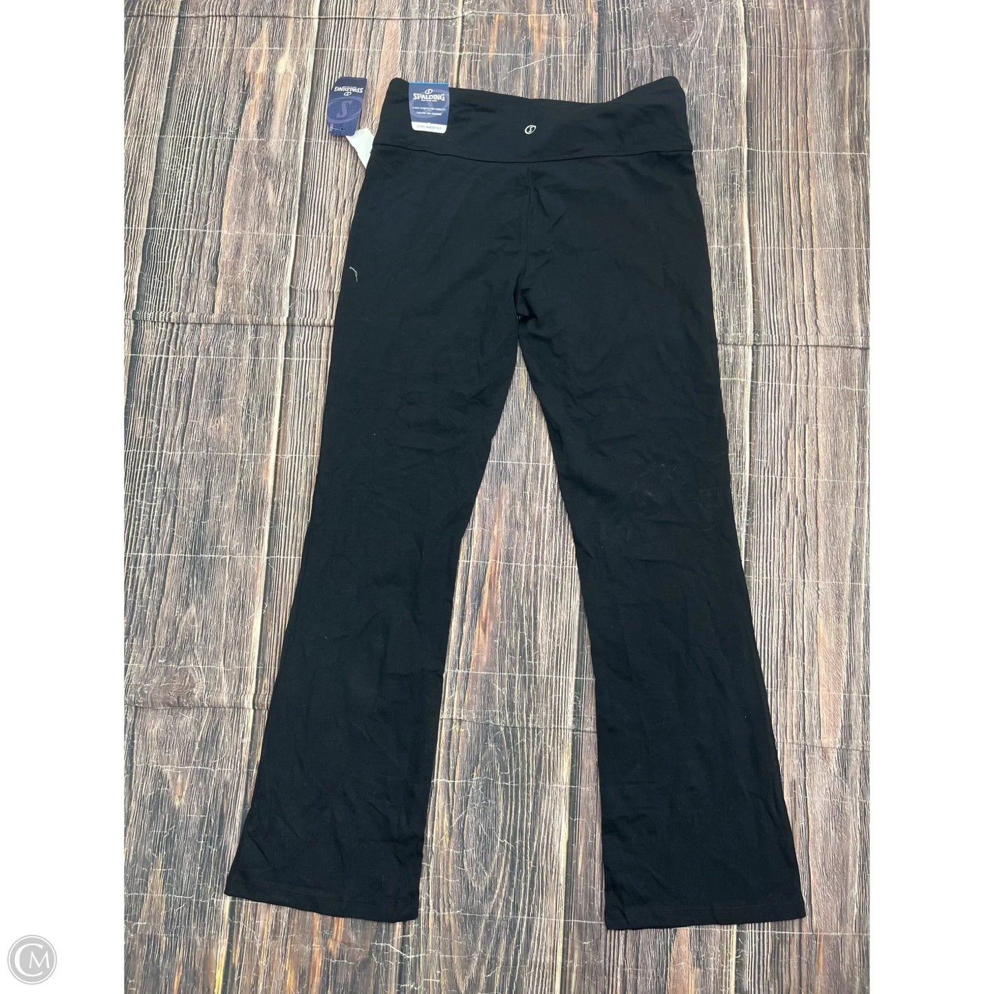 Pants Wide Leg By Spalding In Black, Size: Xl