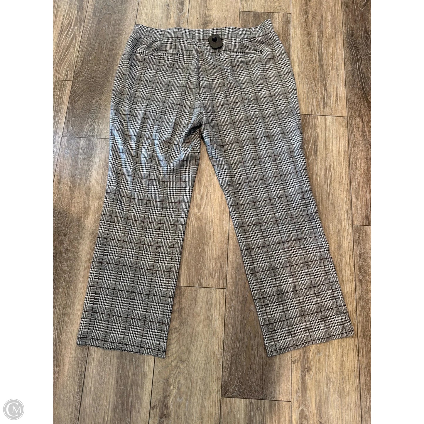 Pants Wide Leg By Time And Tru In Plaid Pattern, Size: 22