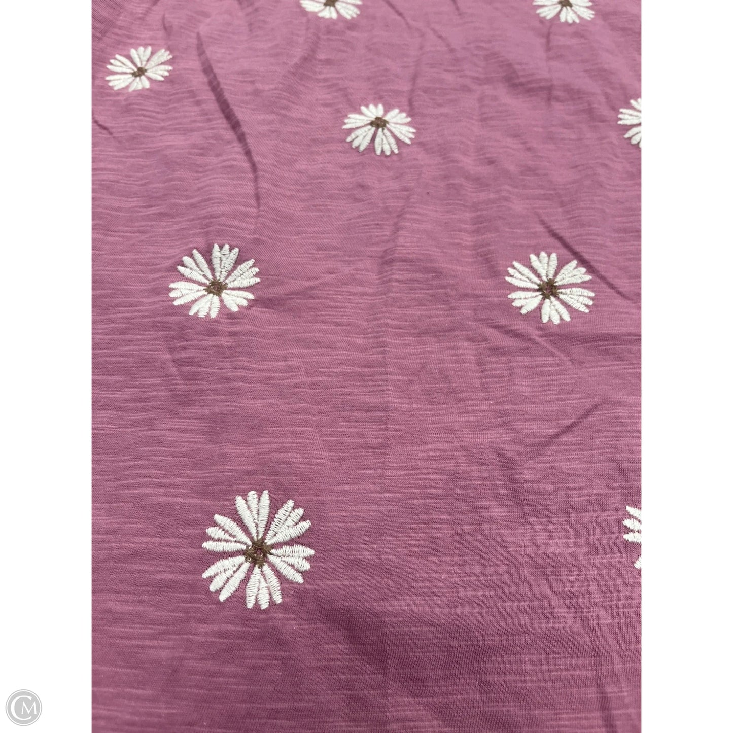 Top Short Sleeve Basic By Maurices In Purple, Size: Xl