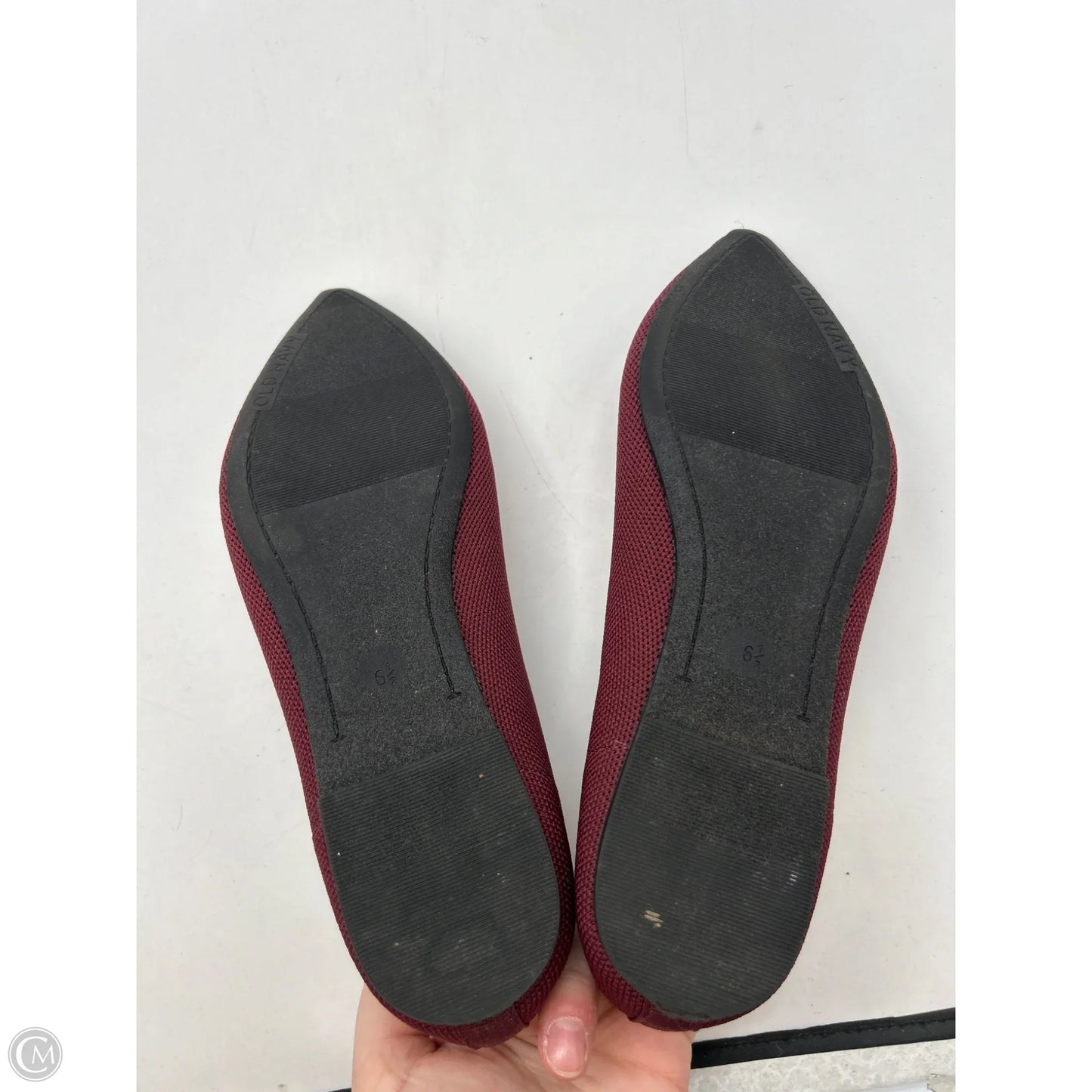 Shoes Flats By Old Navy In Red, Size: 6.5