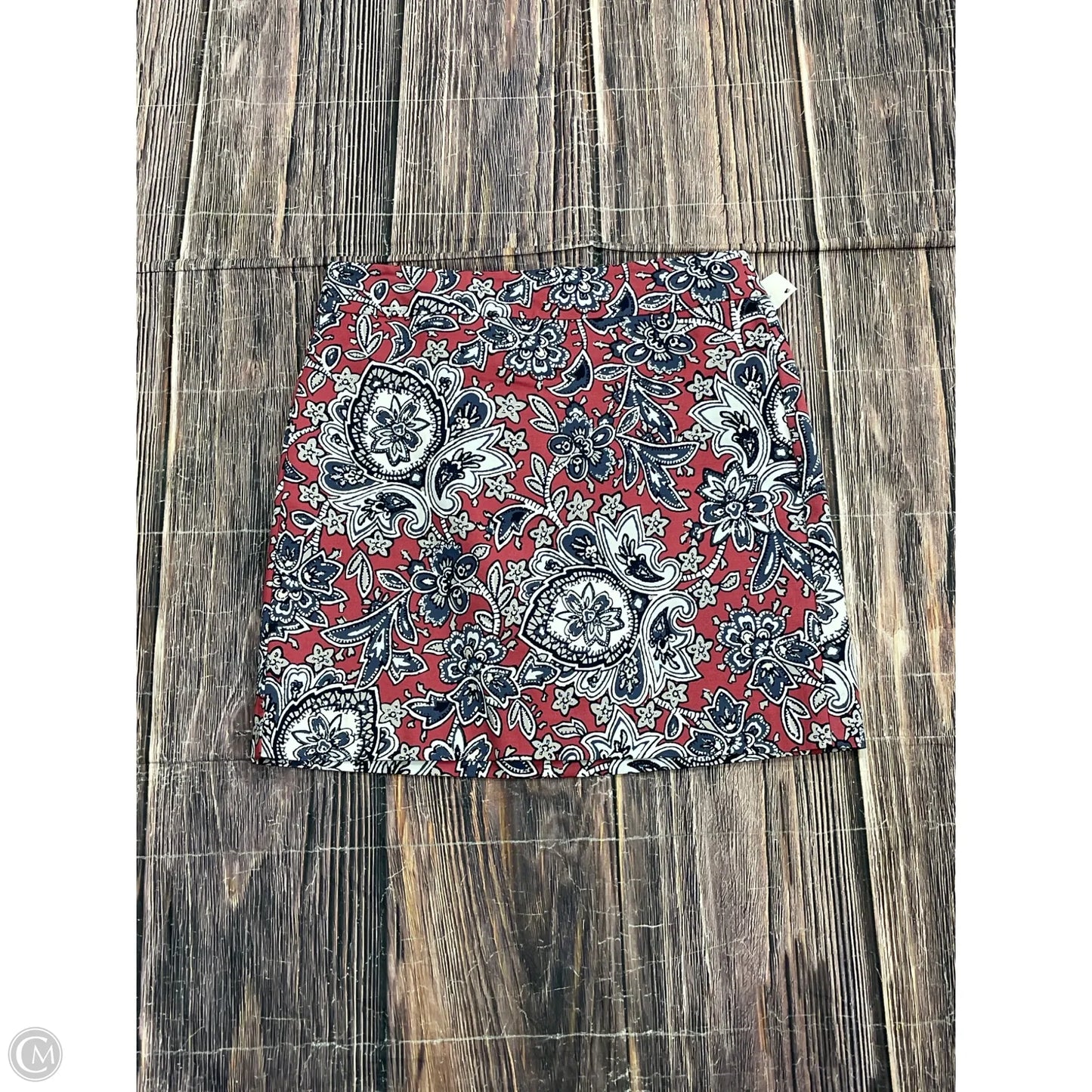 Skirt Mini & Short By Loft In Red, Size: 4